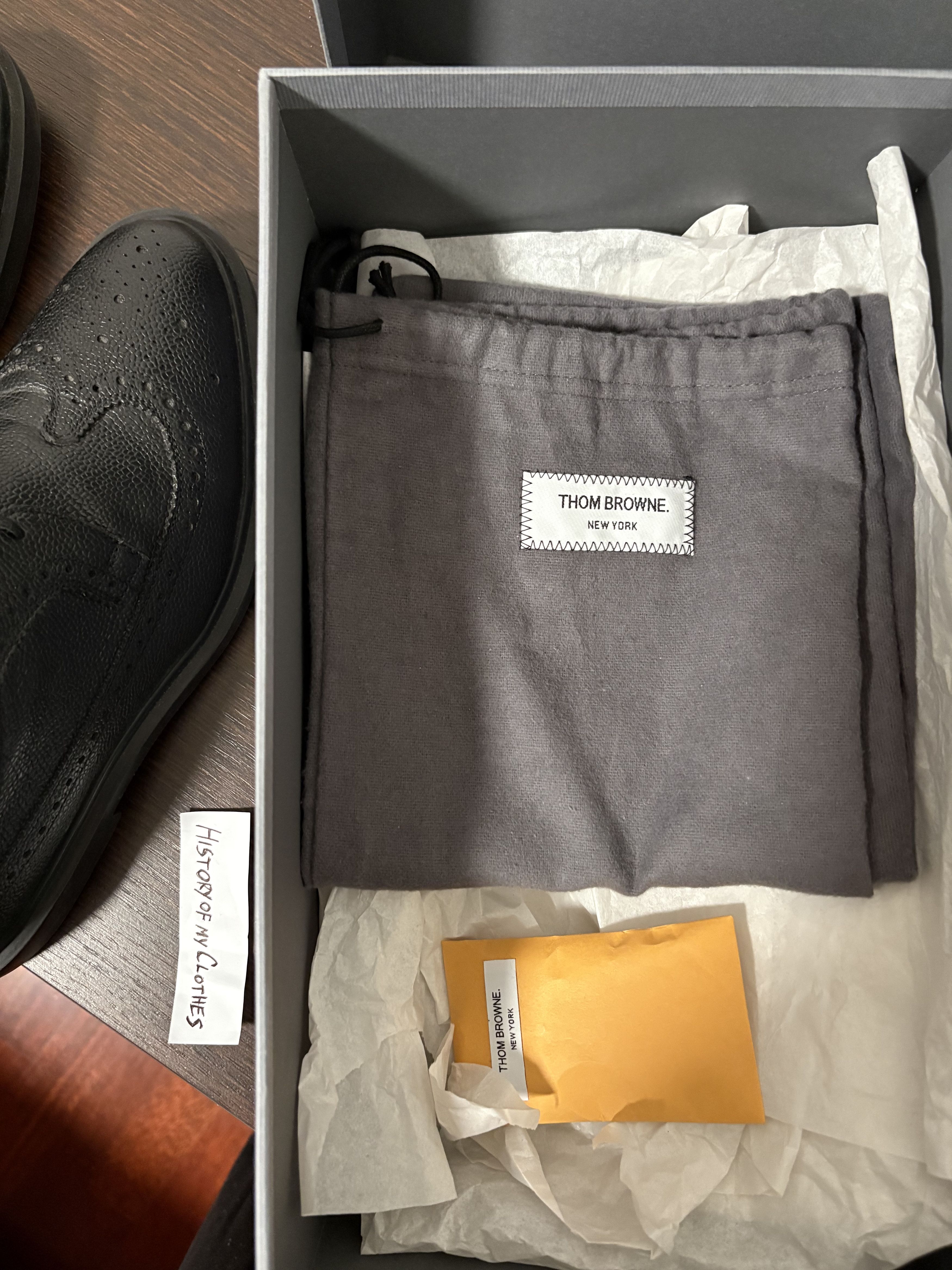 Thom Browne Thom Browne Classic Longwing Brogues Size US 7 / EU 40 - 11 Thumbnail