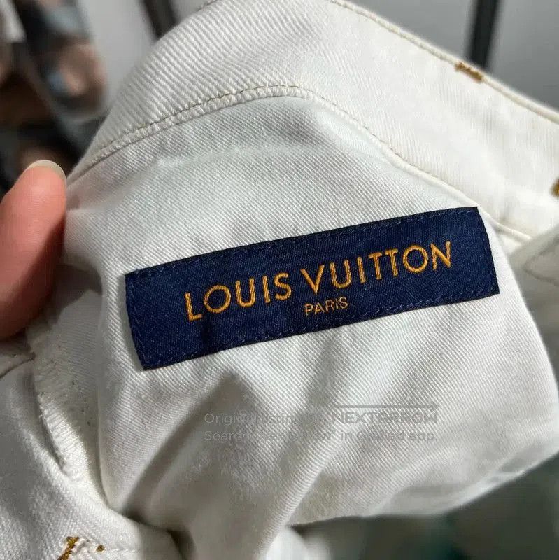 Louis Vuitton Louis Vuitton White Casual Pants for Men . Size US 30 / EU 46 - 3 Thumbnail