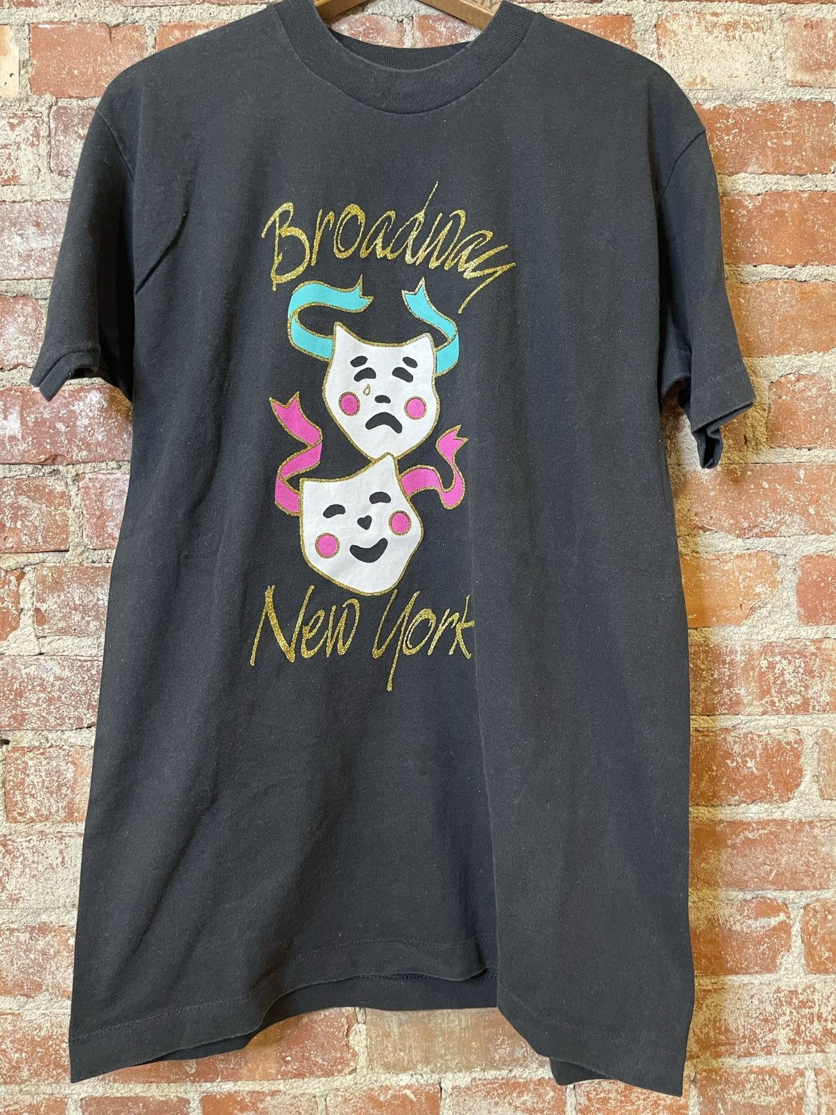 Vintage 1990’s Broadway New York Vintage NYC T-Shirt Size US L / EU 52-54 / 3 - 2 Thumbnail