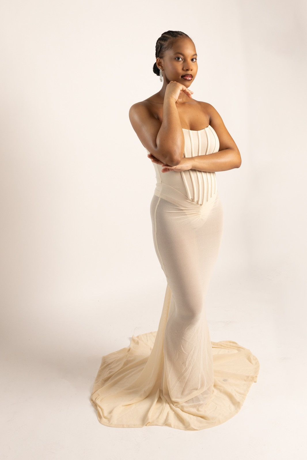 Other Corset Strapless Mermaid Hem Party Dress Size XS / US 0-2 / IT 36-38 - 2 Thumbnail