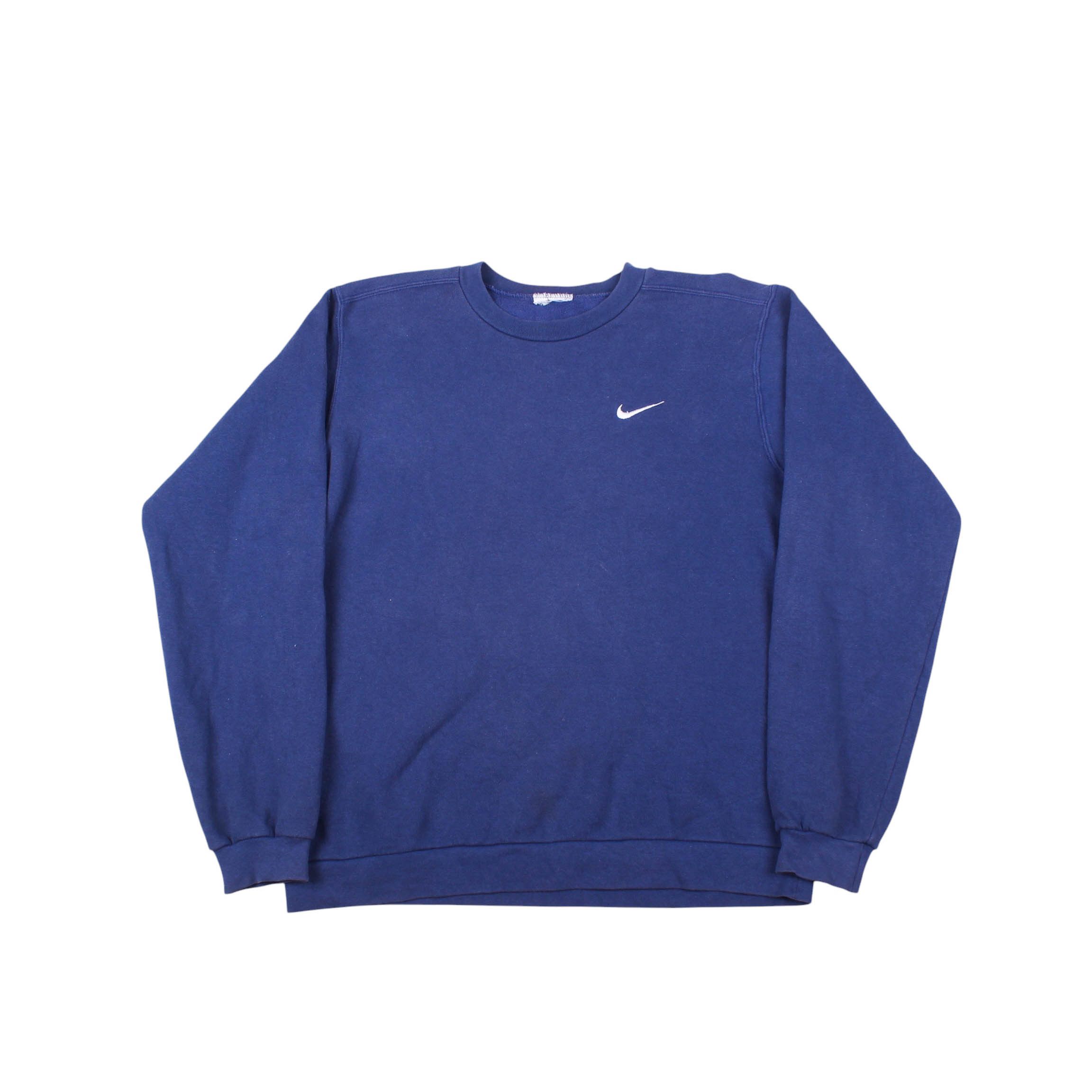 Nike Vintage Nike Small Swoosh Sweatshirt 90s Size US M / EU 48-50 / 2 - 1 Thumbnail