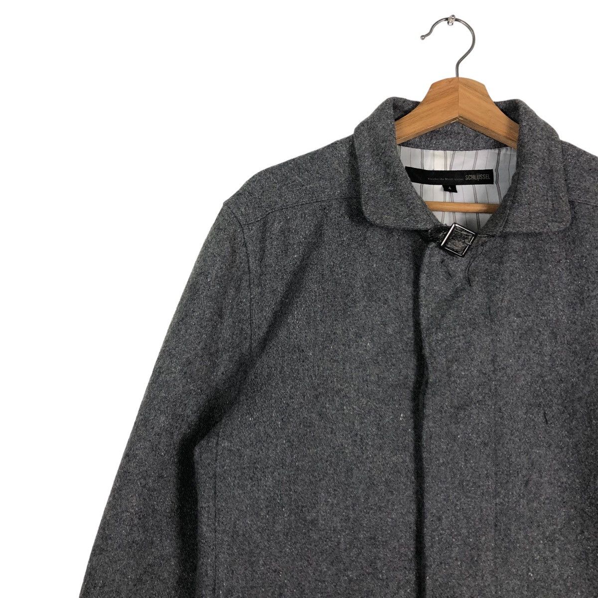 Schlussel 🔥Vintage Wool Work Jacket Schlussel Japan Issey Miyake Size US M / EU 48-50 / 2 - 7 Thumbnail