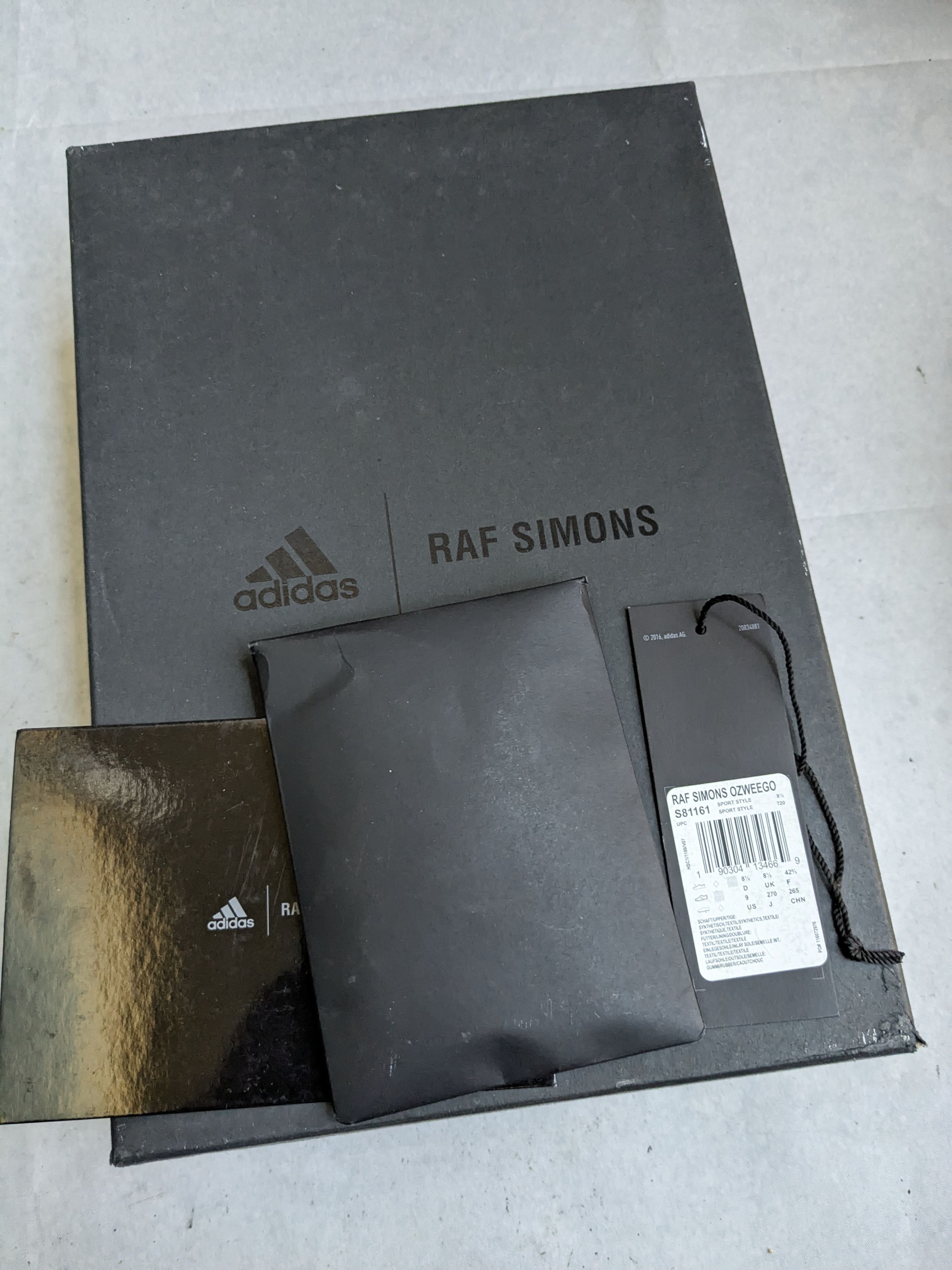 Adidas × Raf Simons Adidas x raf simons ozweego bunny cream 9 Size US 9 / EU 42 - 18 Thumbnail