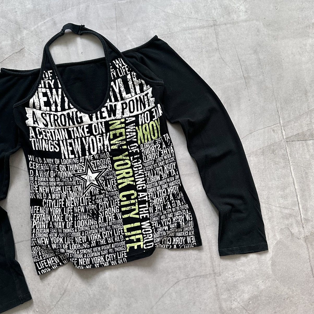 Hysteric Glamour × Undercover Y2K New York Hysteric Glamour Style Tank Top Long Sleeve Size S / US 4 / IT 40 - 2 Thumbnail