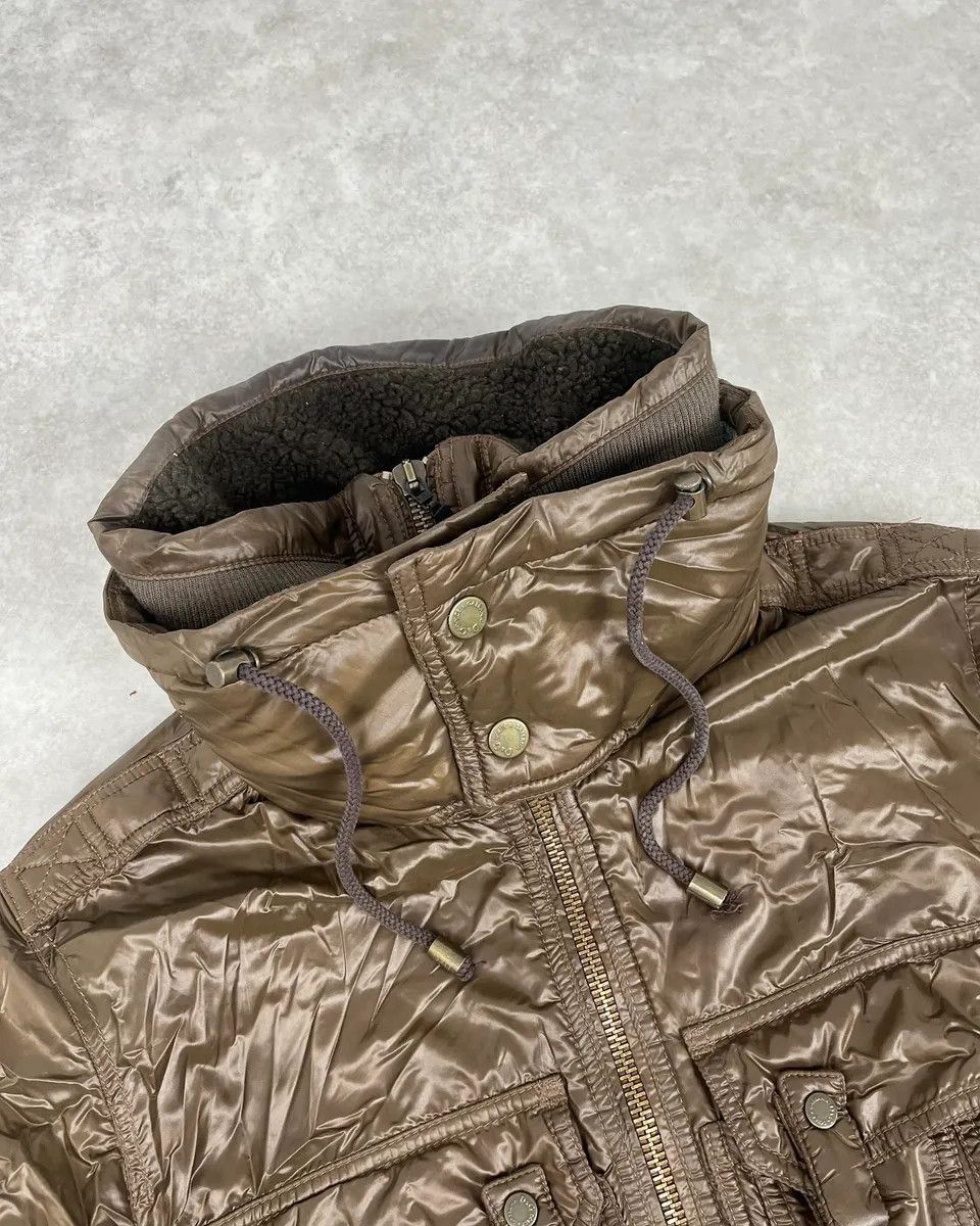Dolce & Gabbana 2000s Dolce & Gabbana Multi Pockets Cargo Brown Puffer Jacket Size US M / EU 48-50 / 2 - 4 Thumbnail