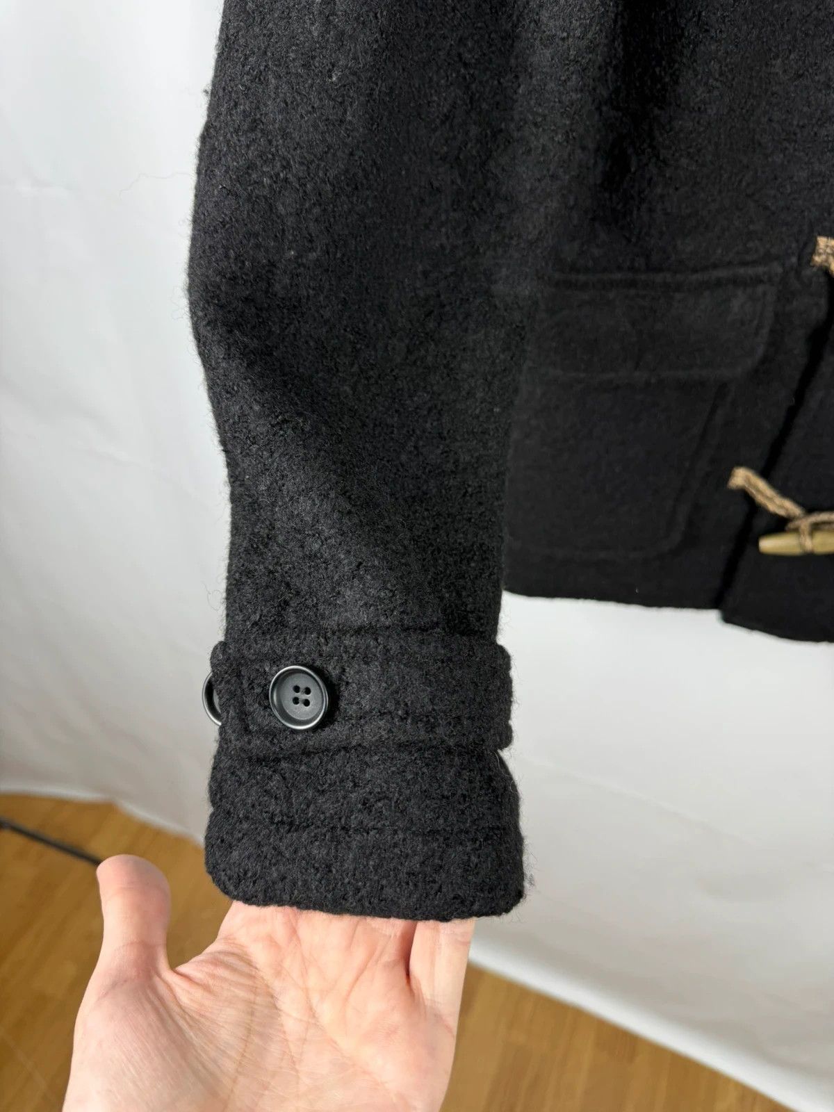 Other Sterling Est. 1958 Wool Duffle Coat Collared Men size L Size US L / EU 52-54 / 3 - 6 Thumbnail