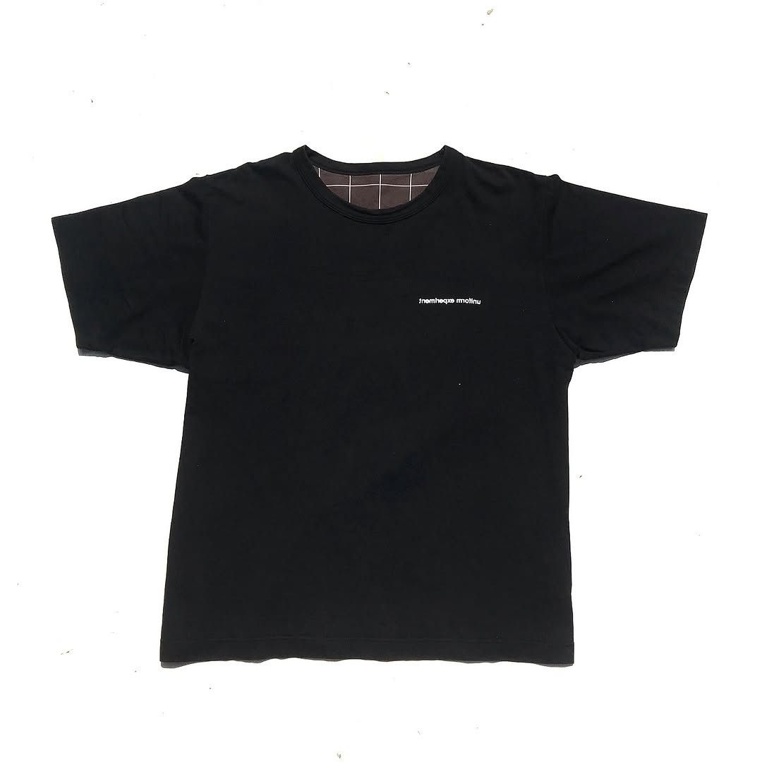 Sophnet. Uniform Experiment X Sophnet Hiroshi Fujiwara Black T shirt Size US L / EU 52-54 / 3 - 1 Thumbnail