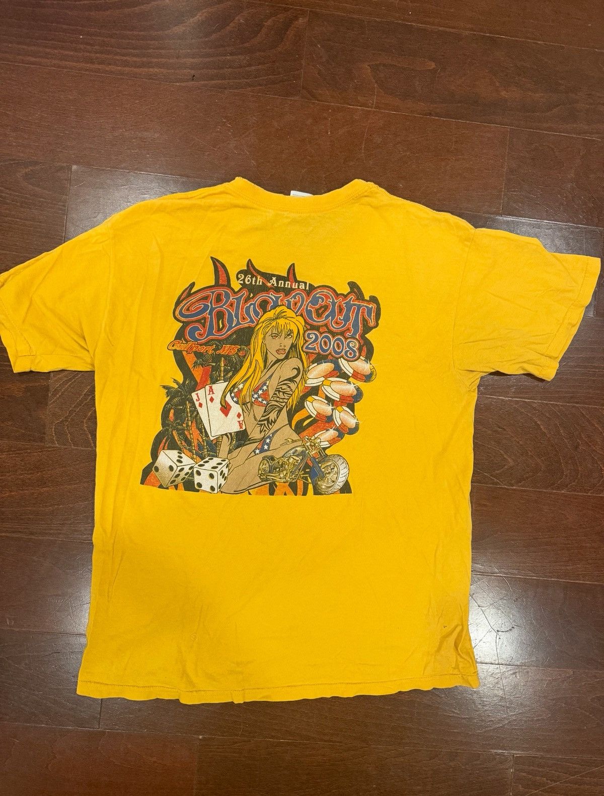 Other 2008 memorial day blowout biker tee Size US L / EU 52-54 / 3 - 1 Thumbnail