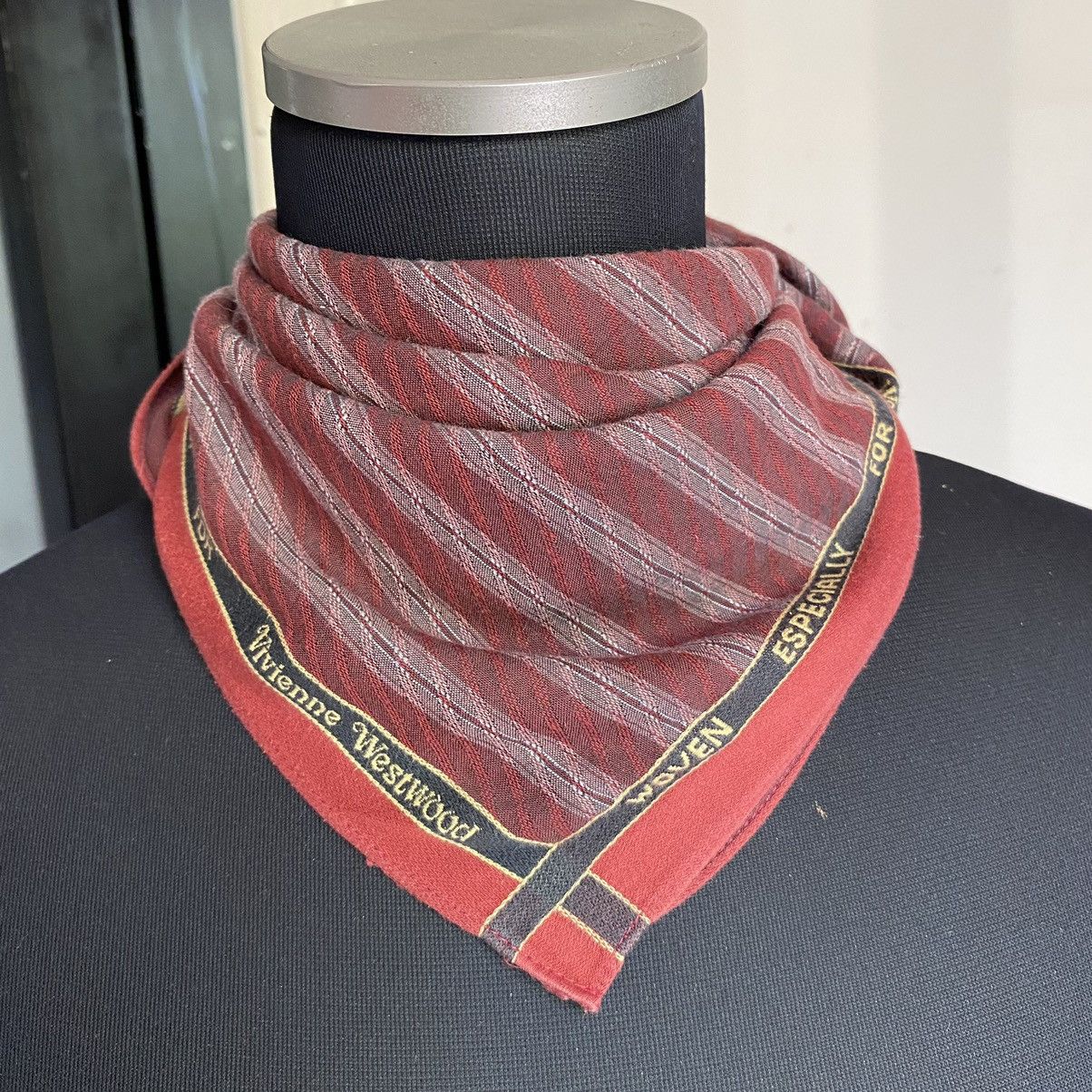 Designer Vivienne Westwood stripped Handkerchief Size ONE SIZE - 2 Thumbnail