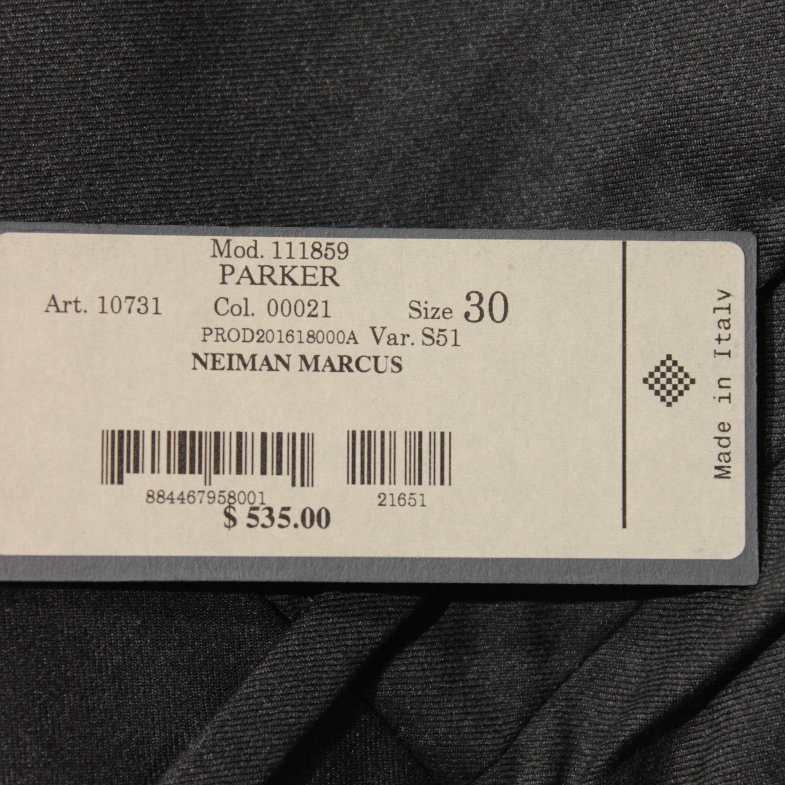 Zanella Zanella New with tags Dress Pants Size 30 US In Gray Size US 30 / EU 46 - 3 Thumbnail