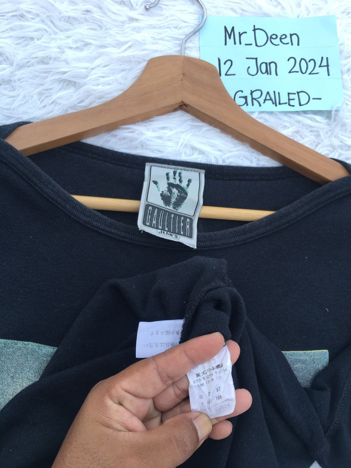 Jean Paul Gaultier Rare Vintage Jean Paul Gaultier Longsleeve Tshirt Size US S / EU 44-46 / 1 - 18 Thumbnail