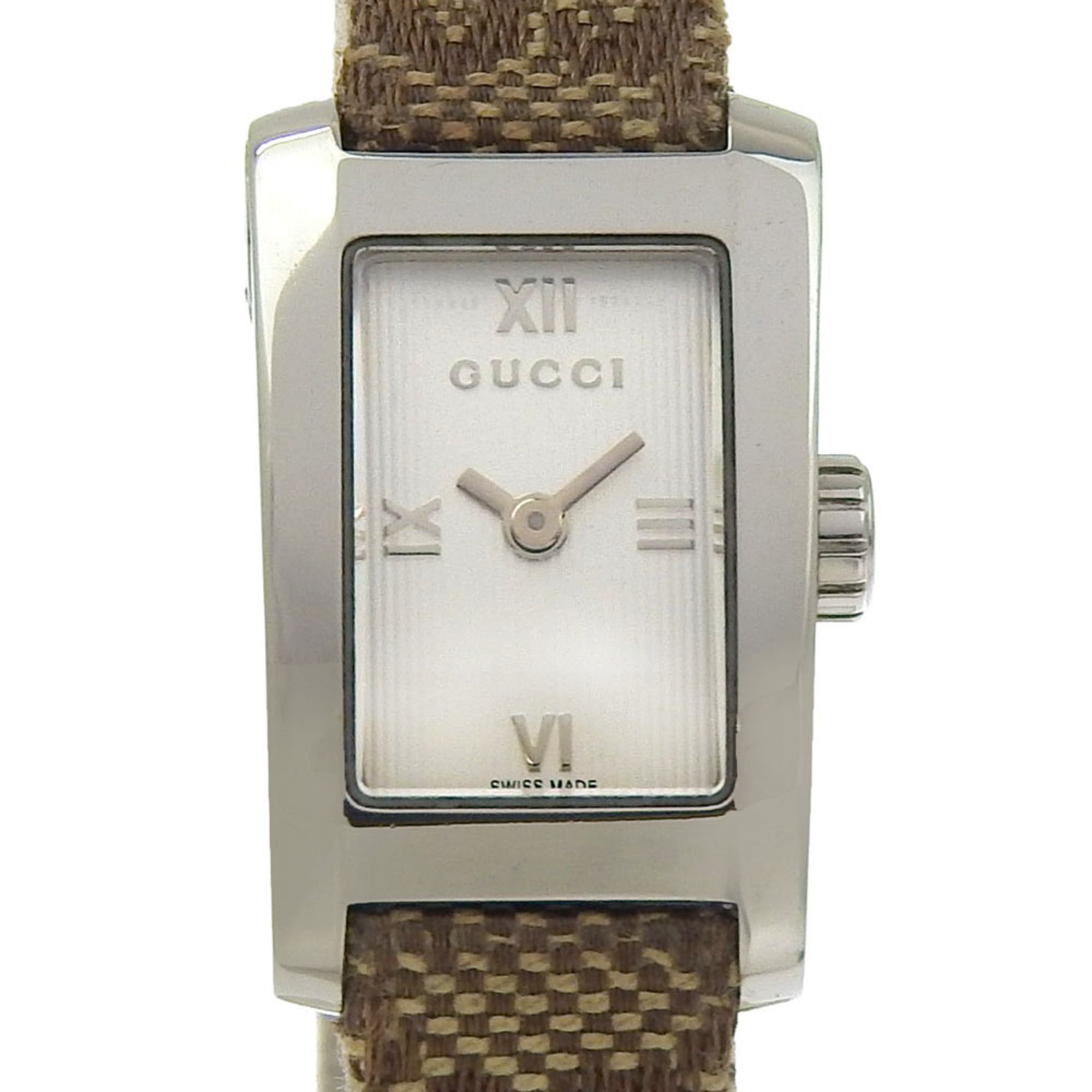 Gucci Gucci watch 8600L stainless steel quartz analog silver dial women's Size ONE SIZE - 1 Thumbnail
