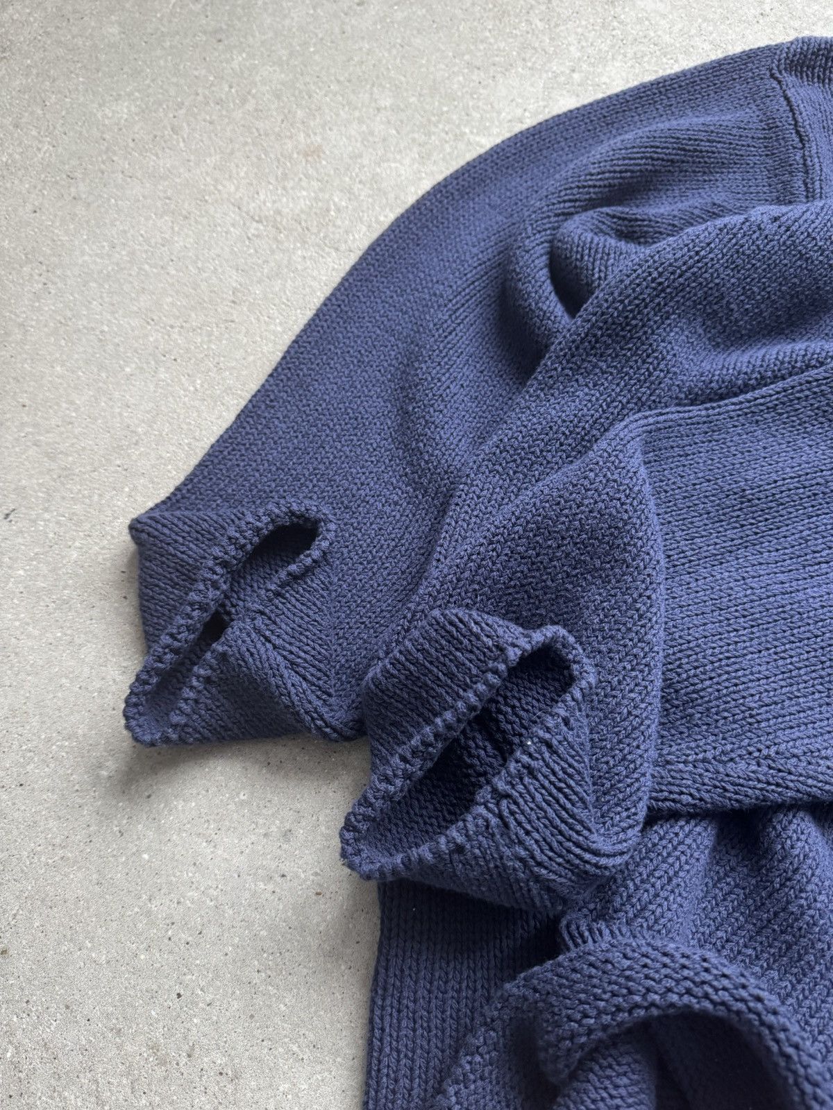 Stone Island RARE 1984 Vintage Stone Island Knit Sweater Size US XXL / EU 58 / 5 - 9 Thumbnail