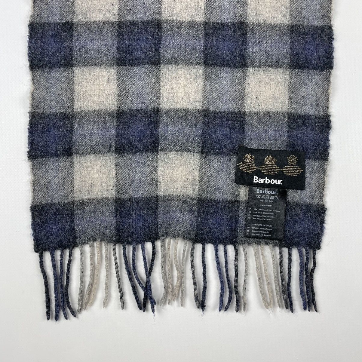 Barbour Vintage Barbour Wool Scarf Size ONE SIZE - 6 Thumbnail