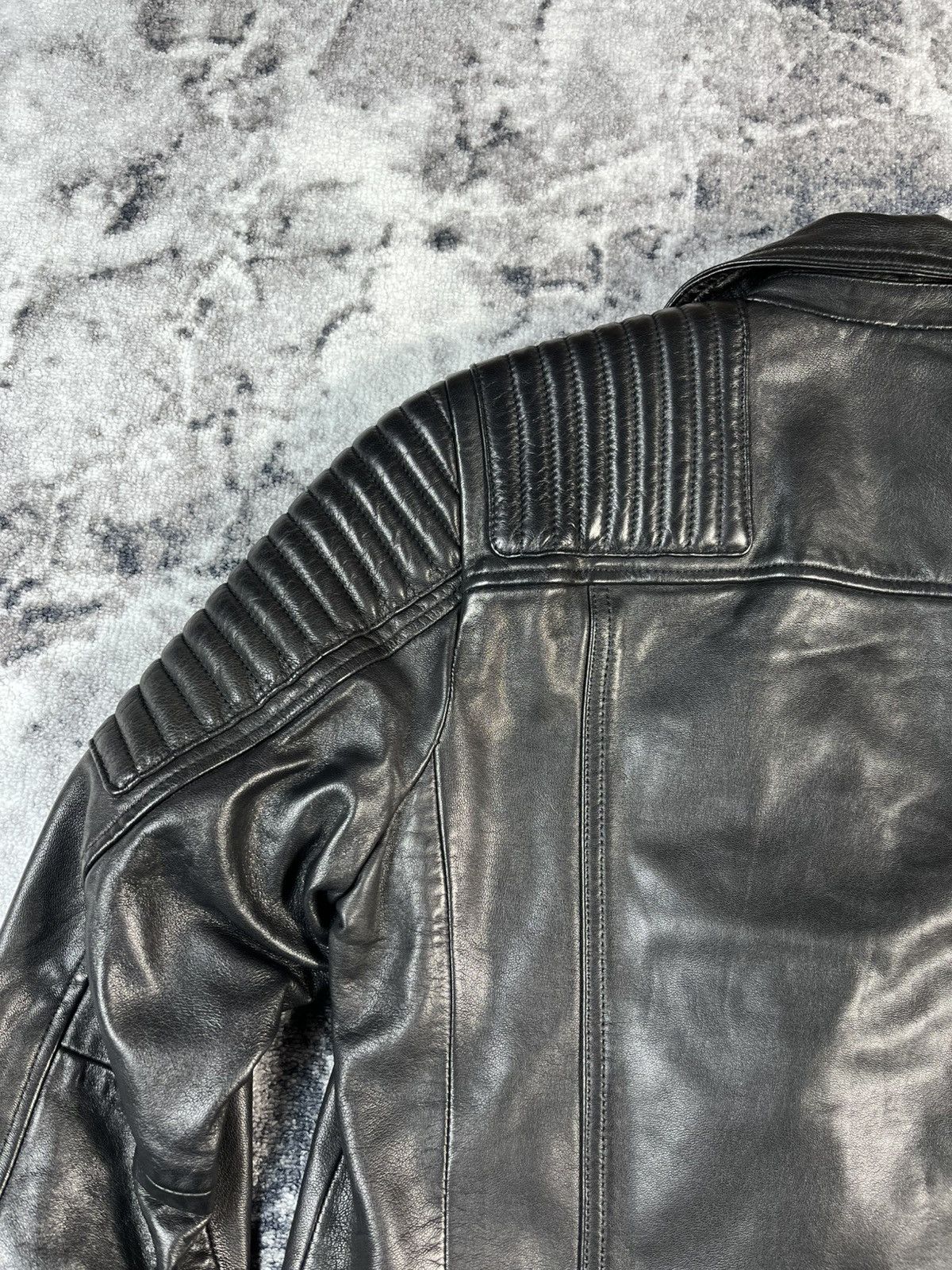 Allsaints AllSaints Leather Biker Jacket Moto Women’s S Black Size S / US 4 / IT 40 - 14 Thumbnail