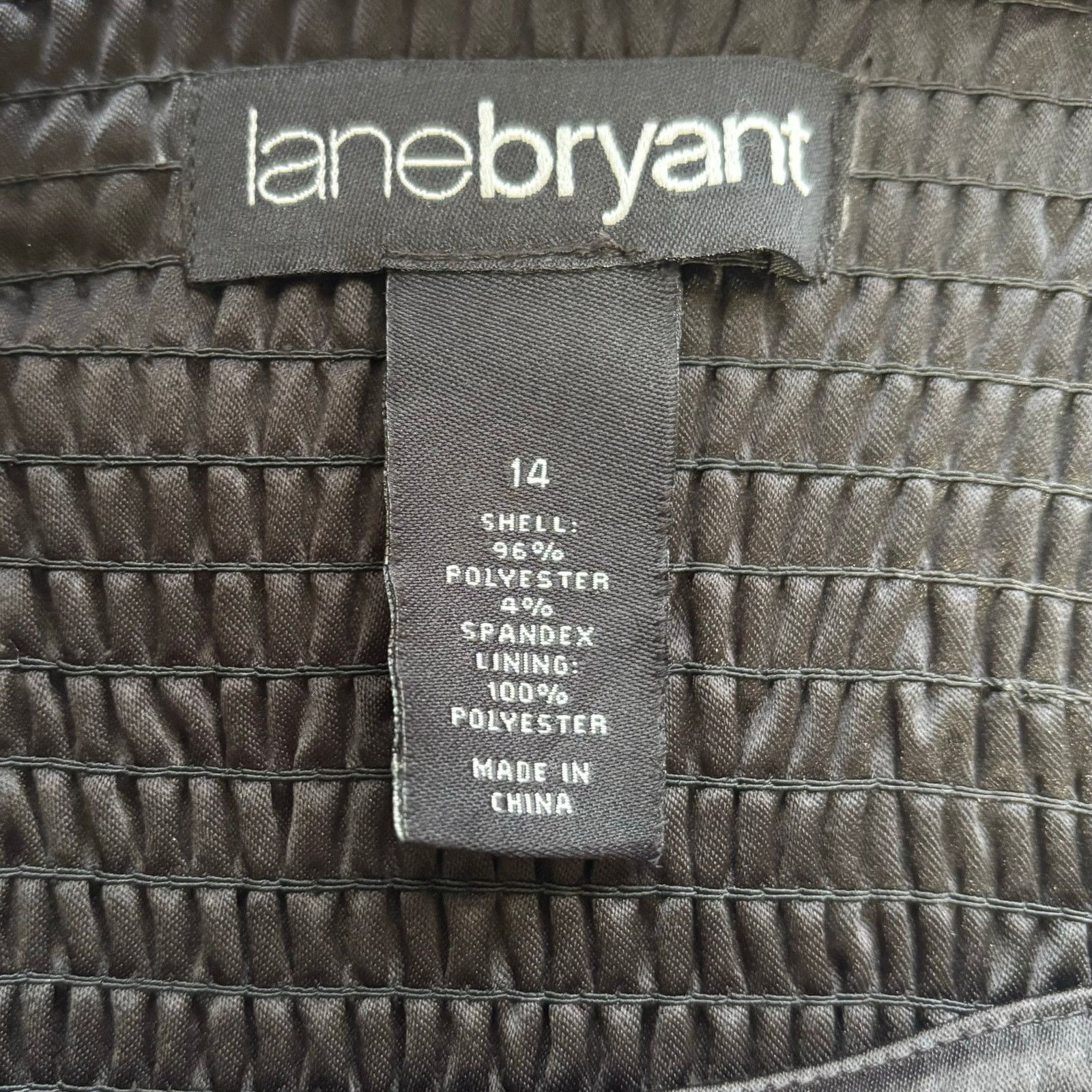 Other Lane Bryant Black Rhinestone Bustier Top Size 14 Plus Size XL / US 12-14 / IT 48-50 - 8 Thumbnail