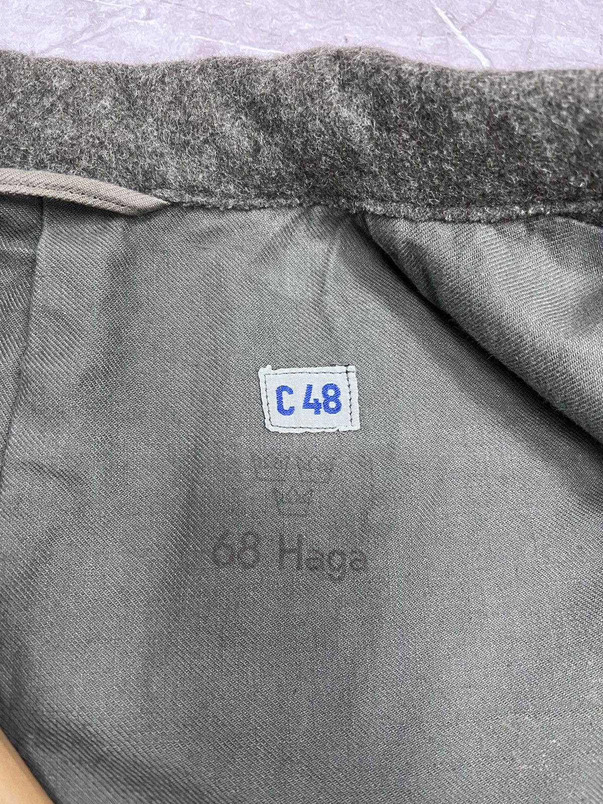 Japanese Brand × Vintage Vintage Wool Jacket Swedish Military 1955 Heavy Jacket Army Size US M / EU 48-50 / 2 - 13 Thumbnail