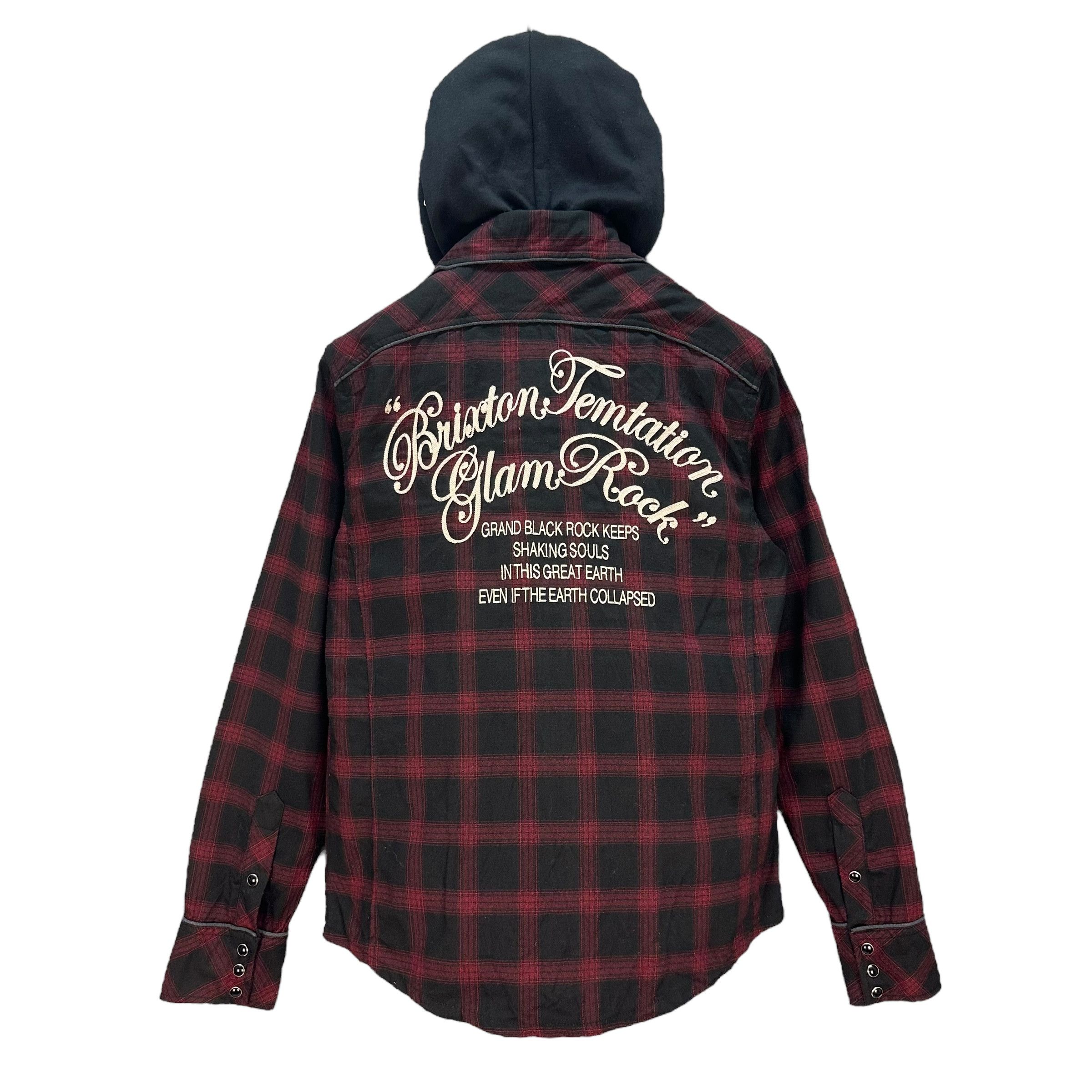 Japanese Brand LUV MAISON TARTAN DOUBLE LAYER HOODIE JACKET #8911-038 Size US M / EU 48-50 / 2 - 14 Thumbnail