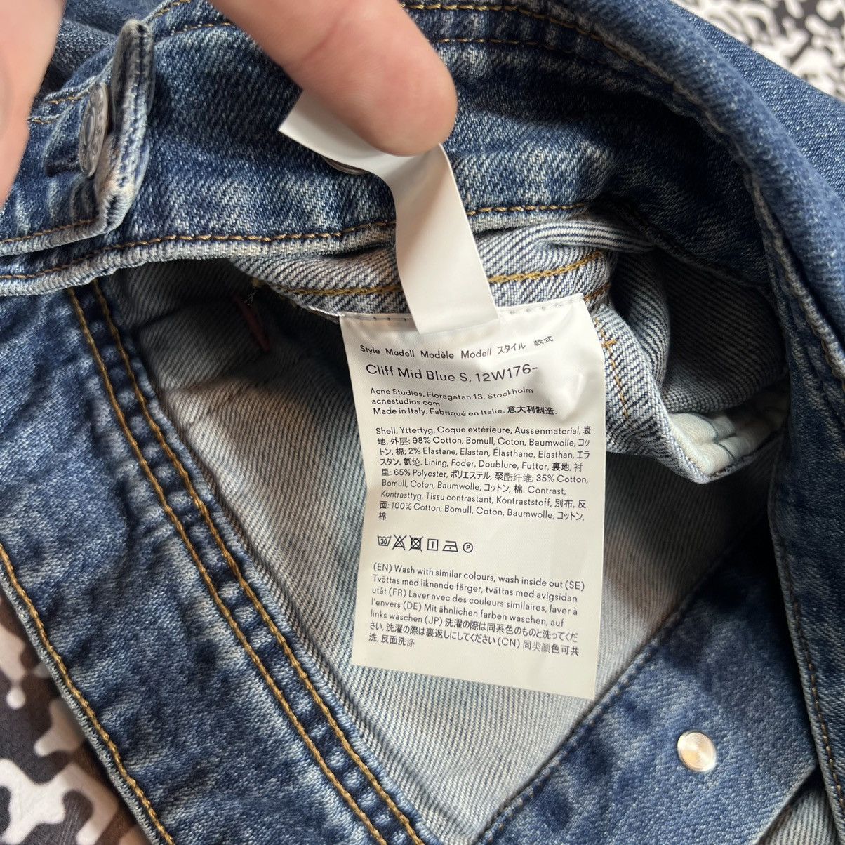 Acne Studios Vintage Y2K Acne Studios Luxury Denim Jacket Casual Style Size S / US 4 / IT 40 - 16 Thumbnail