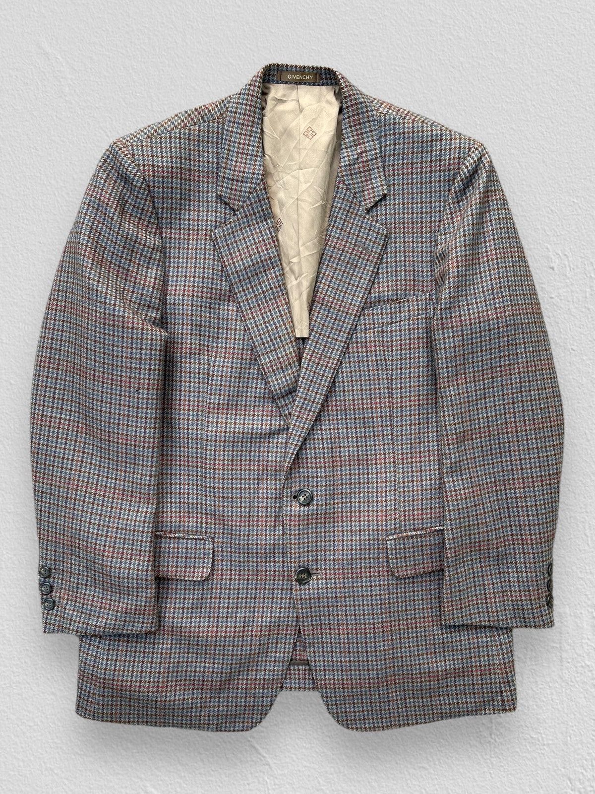 Givenchy 🔥VINTAGE GIVENCHY MEN'S WOOL BLAZER JACKET Size US M / EU 48-50 / 2 - 2 Thumbnail