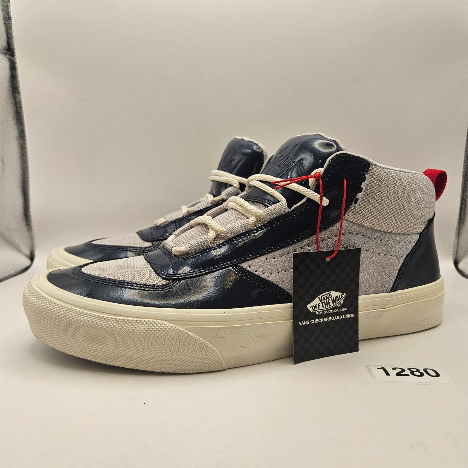 Vans VANS X QUARTERSNACKS MEN'S 12 MC 96 RARE MID TOP SNEAKER GRY Size US 12 / EU 45 - 1 Thumbnail