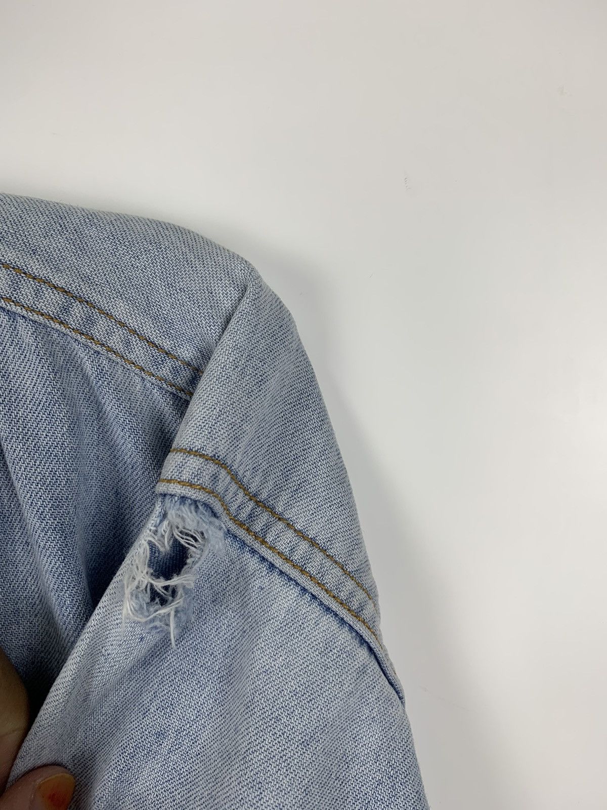 Uniqlo Vintage Uniqlo Denim Jacket Size US L / EU 52-54 / 3 - 10 Thumbnail