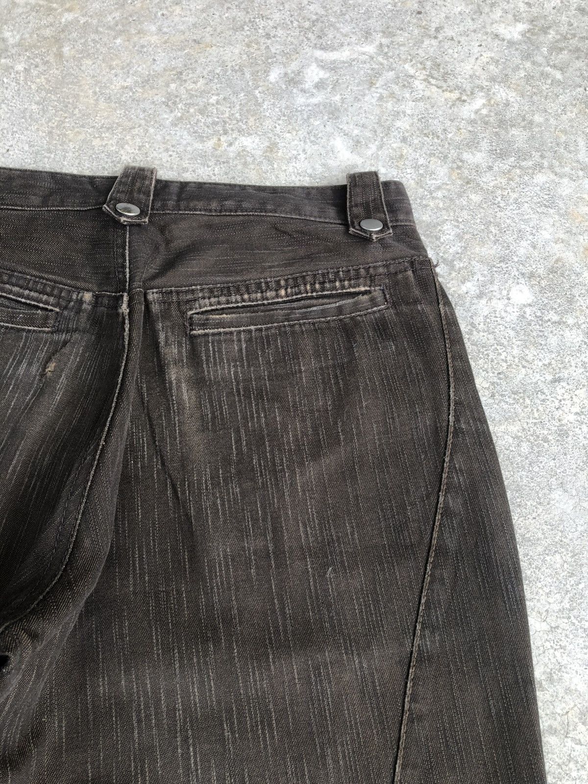 If Six Was Nine Semantic Design Flared Jeans Distressed Jeans Size US 31 - 17 Thumbnail