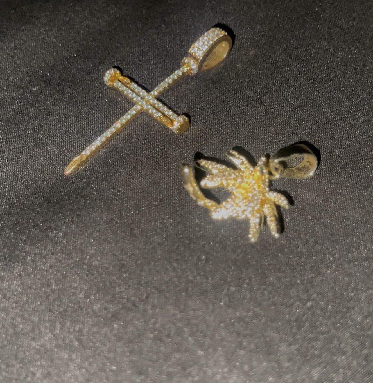 Other NEEDLE CROSS & PALM TREE PENDANT Size ONE SIZE - 5 Thumbnail