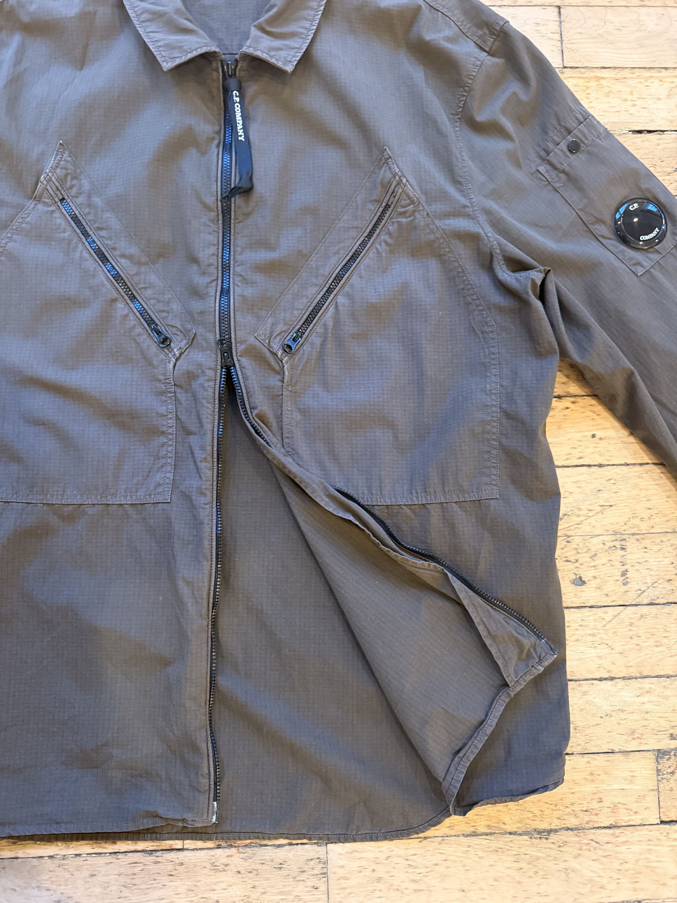 C.P. Company C.P. Company Zip Flight Overshirt Size US XL / EU 56 / 4 - 4 Thumbnail