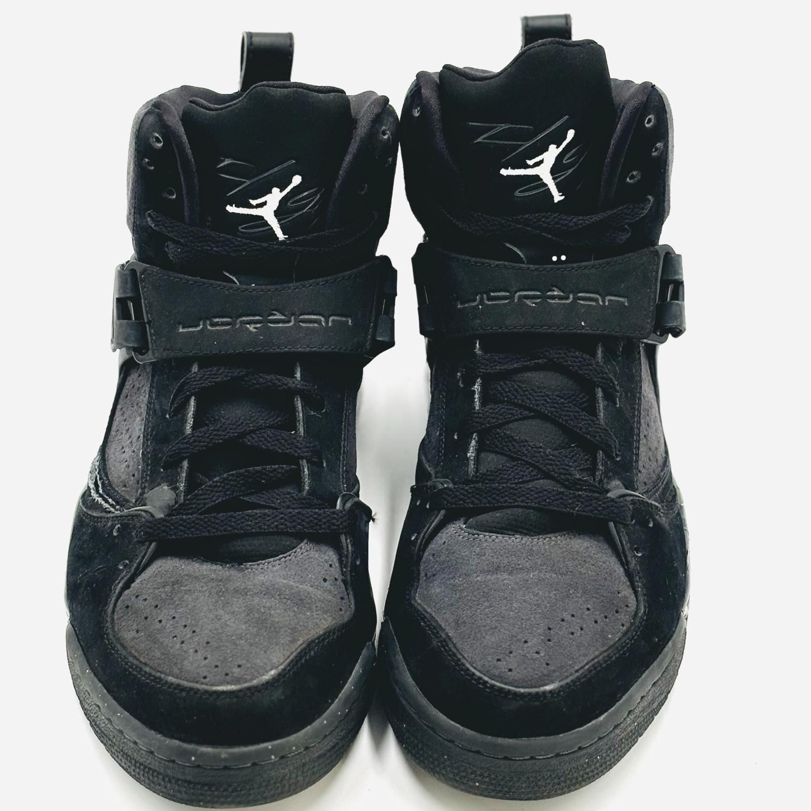Designer Jordan Flight 45 High 'Black White' Size US 12 / EU 45 - 3 Thumbnail