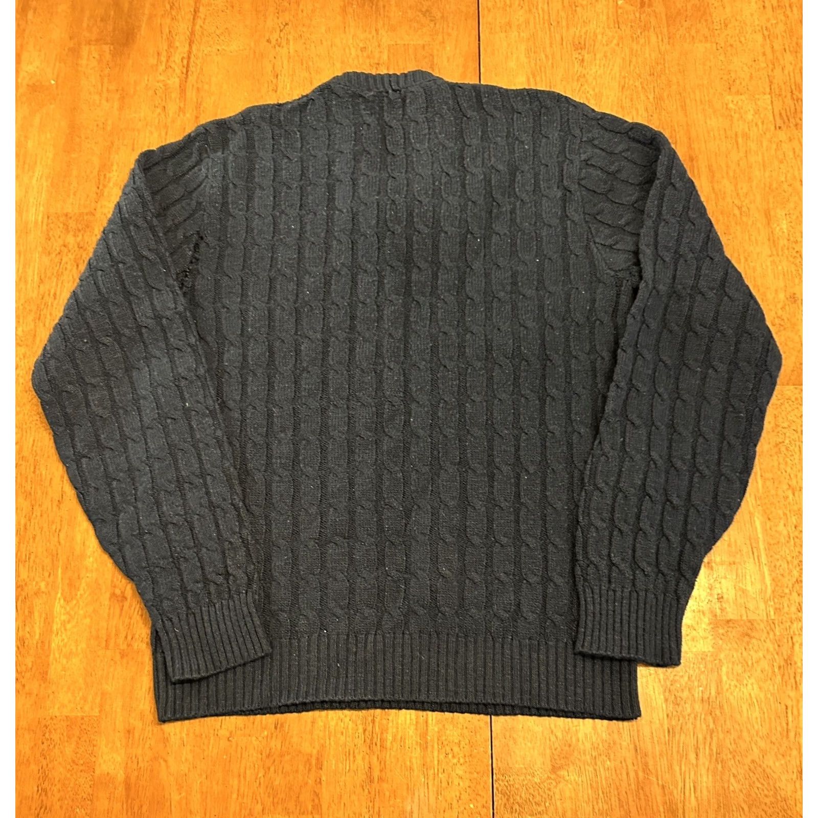 Vintage VINTAGE Lord Jeff V Neck Sweater Wintuk Orlon Acrylic Medium Navy Blue Mens Sweater Slim Fit Pullover Knit Long Sleeve Classic USA medium Size US M / EU 48-50 / 2 - 2 Thumbnail