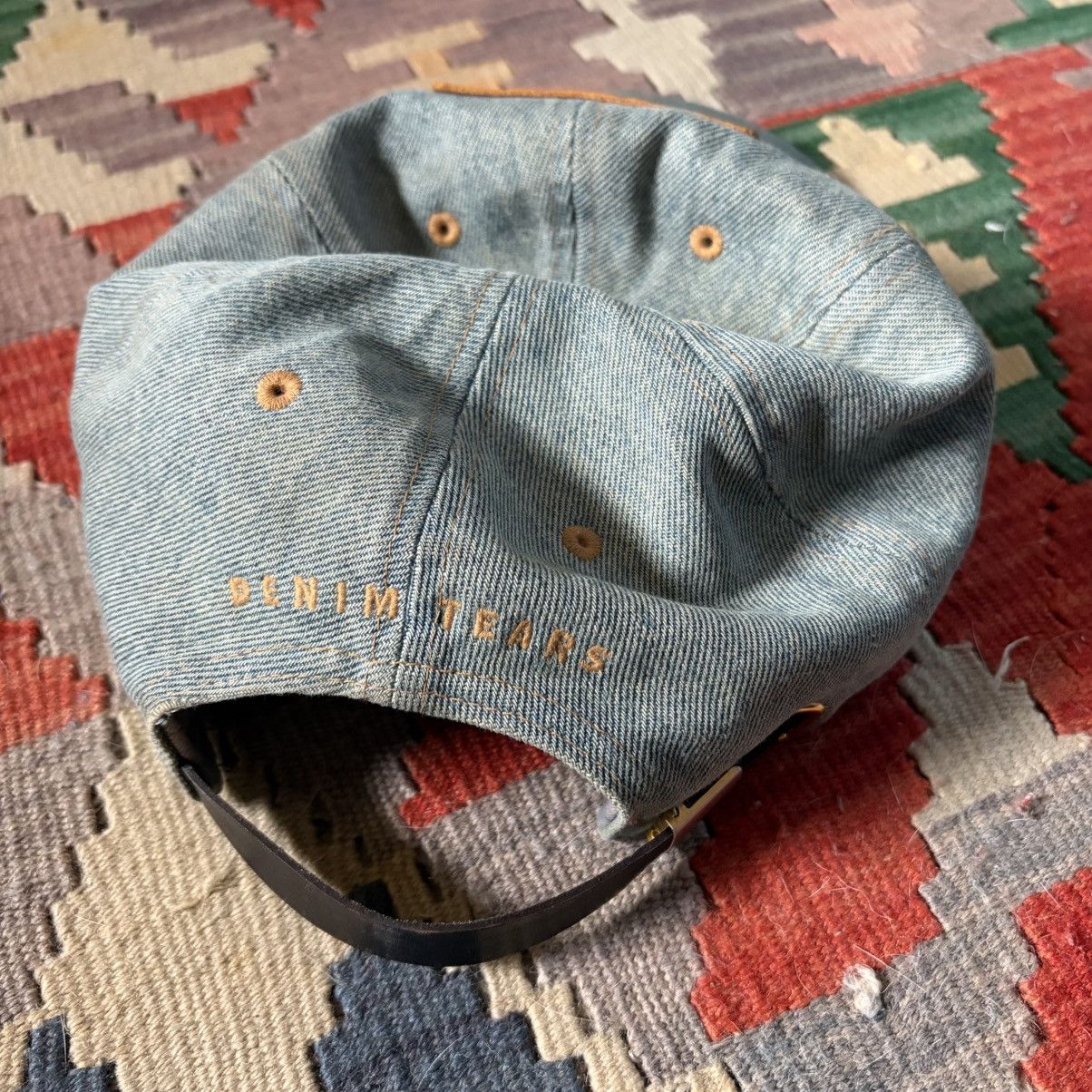 DENIM TEARS × Levi's Denim Tears Levis Strapback Hat Size ONE SIZE - 4 Thumbnail