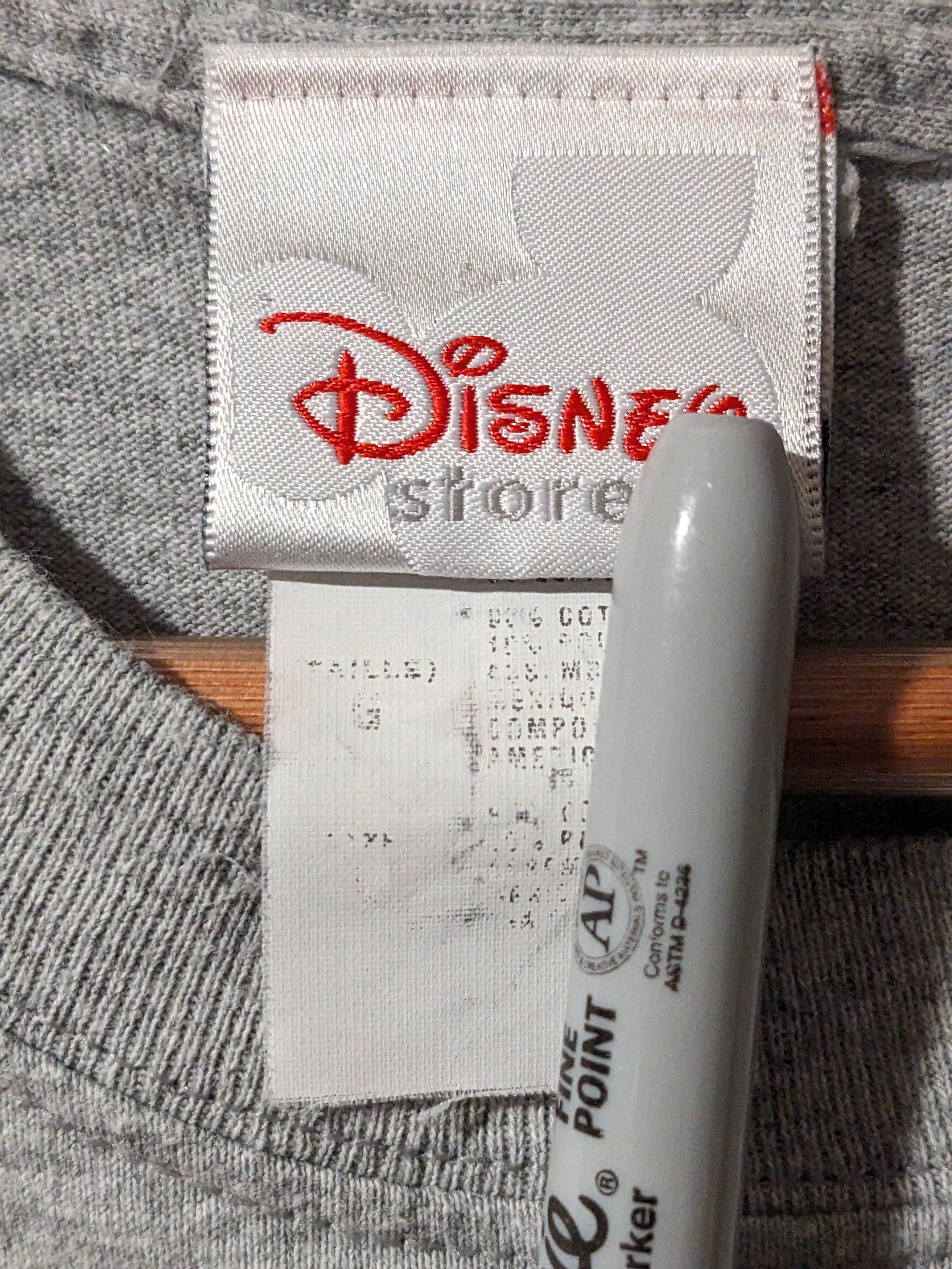 Disney × Vintage Vintage 90s Disney World New York Mickey Mouse Large T-Shirt Size US L / EU 52-54 / 3 - 3 Thumbnail