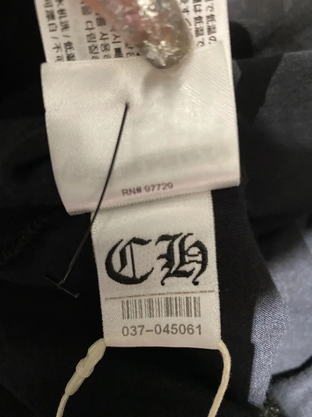 Chrome Hearts Chrome Hearts Tonal Monogram Scroll Logo Long Sleeve Tee Size US M / EU 48-50 / 2 - 4 Thumbnail