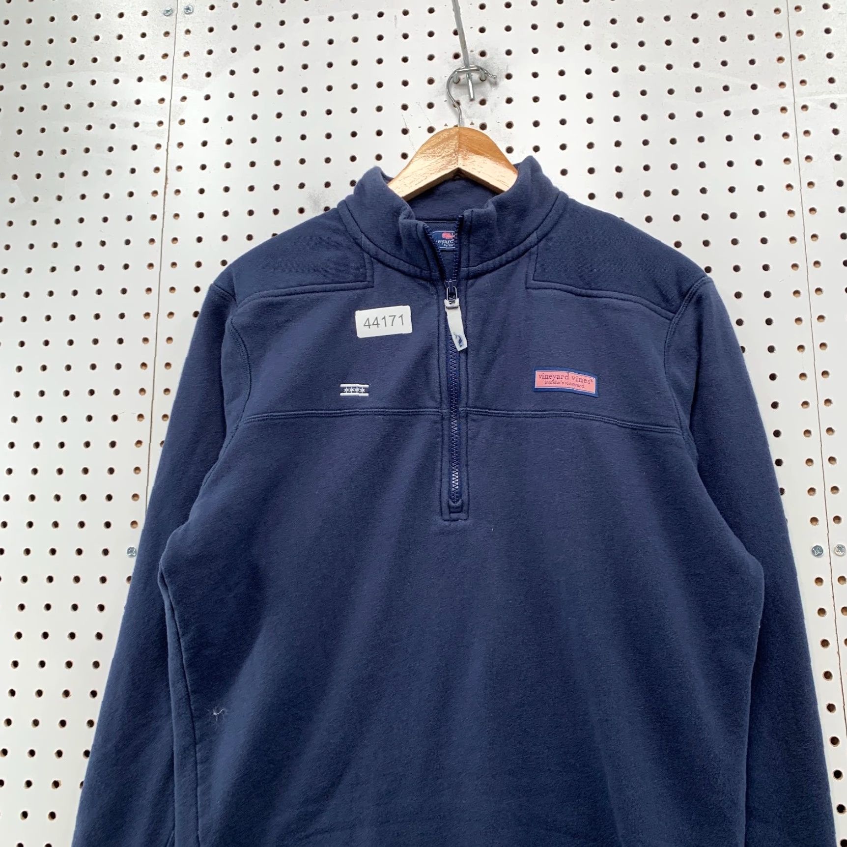 Vineyard Vines Vineyard Vines 1/4 Zip Pullover Sweatshirt Mens Small Navy Blue Shep & Ian Size US S / EU 44-46 / 1 - 2 Thumbnail