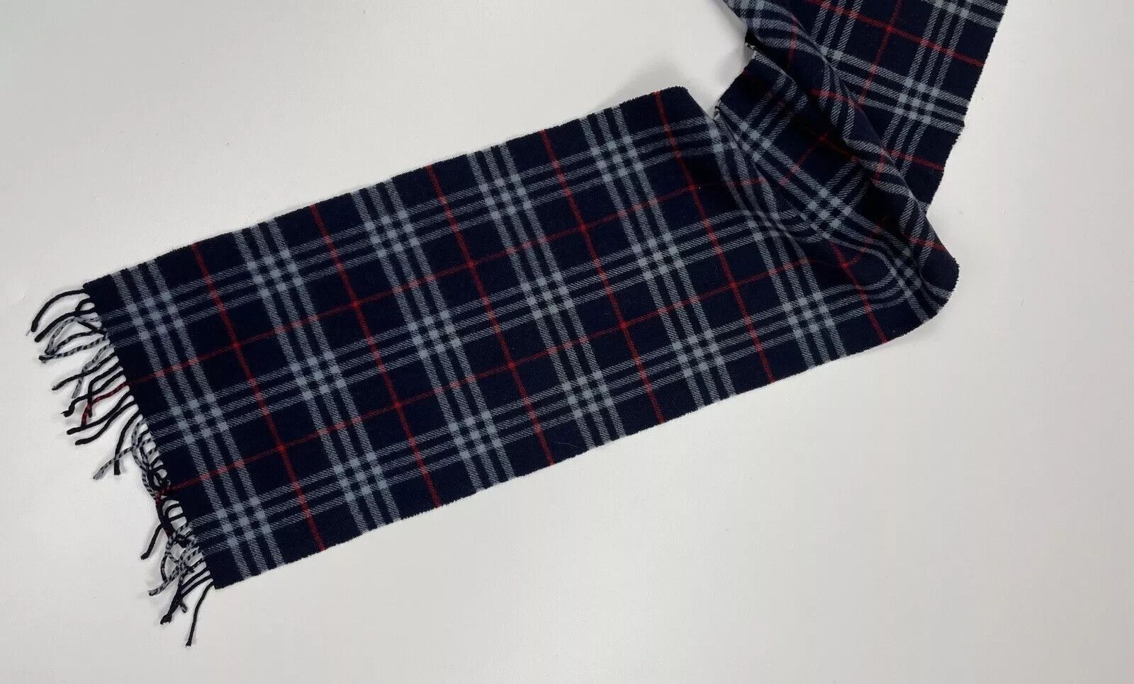 Burberry VINTAGE BURBERRYS BURBERRY WOOL LAMBSWOOL SCARF NOVA CHECK Size ONE SIZE - 5 Thumbnail