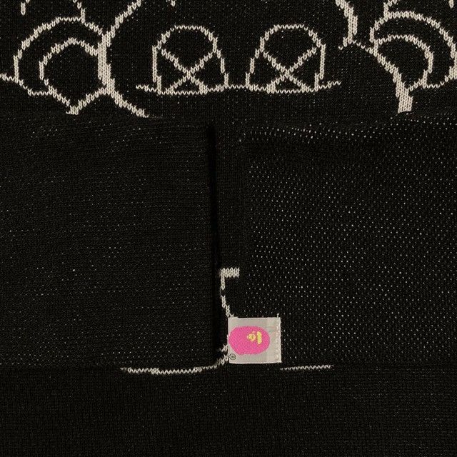 Bape × Kaws BAPE × KAWS WARM REGARDS logo knit sweater NIGO APE Size S / US 4 / IT 40 - 5 Thumbnail