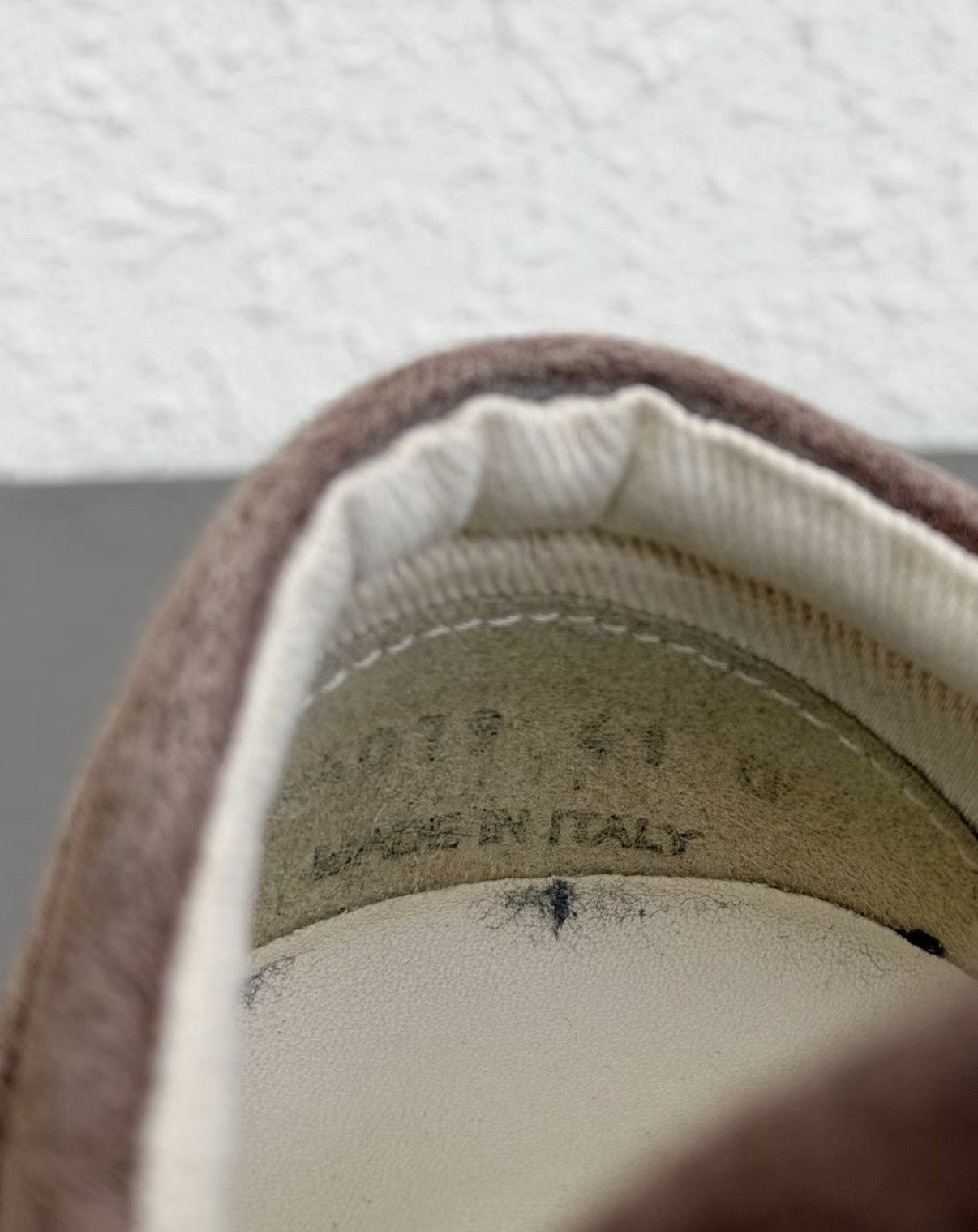 Rick Owens Rick Owens DRKSHDW high-top sneakers, burgundy suede Size US 8 / EU 41 - 7 Thumbnail