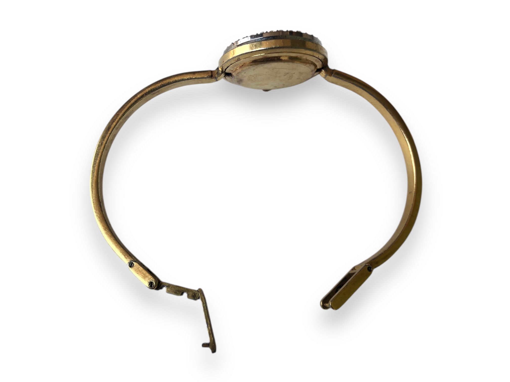 Gucci 💯Vintage GUCCI 1100L Ladies Bangle Gold Bracelet Watch Size ONE SIZE - 11 Thumbnail