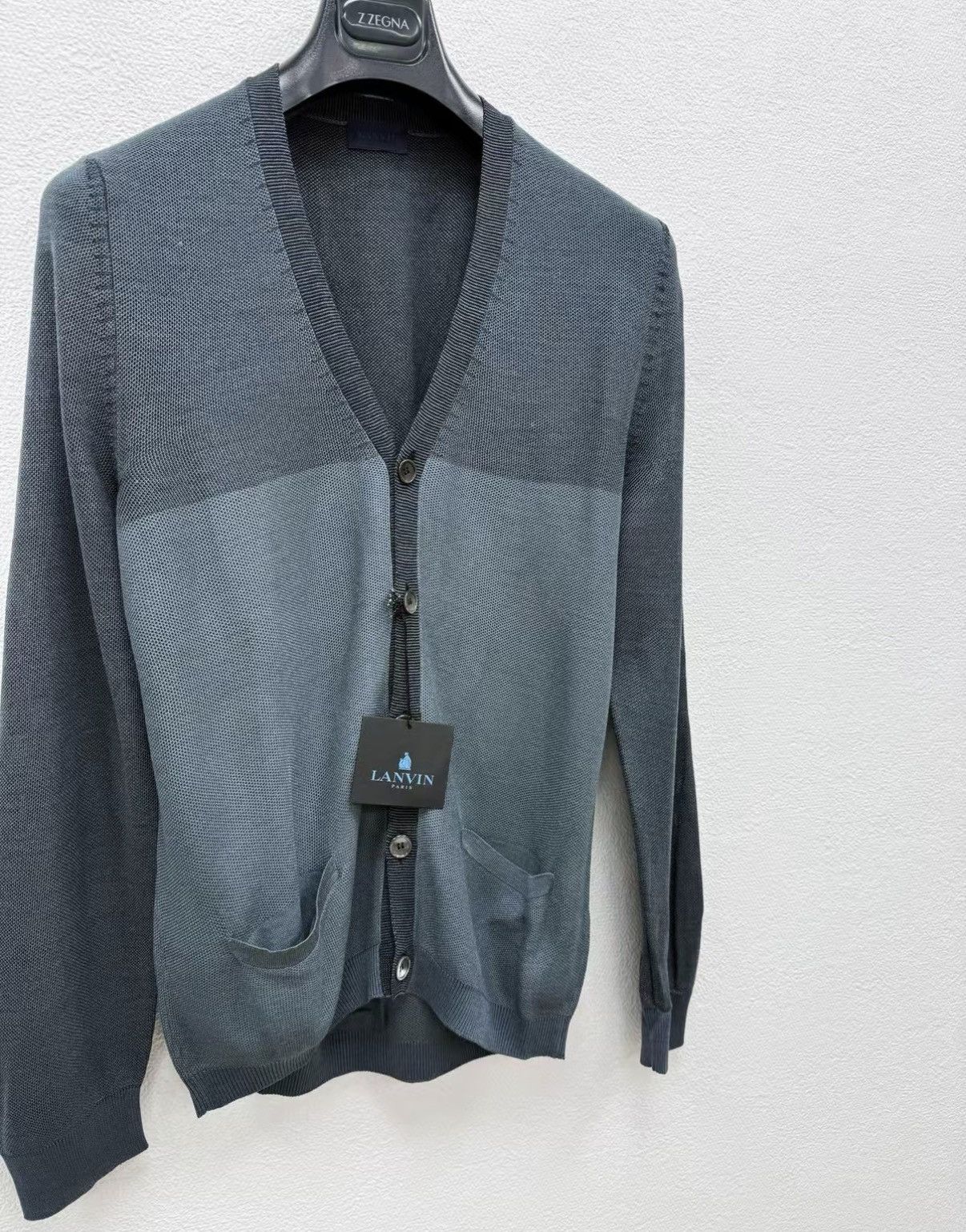 Lanvin LANVIN Silk Blend Knit Cardigan J30 Size US XS / EU 42 / 0 - 1 Thumbnail