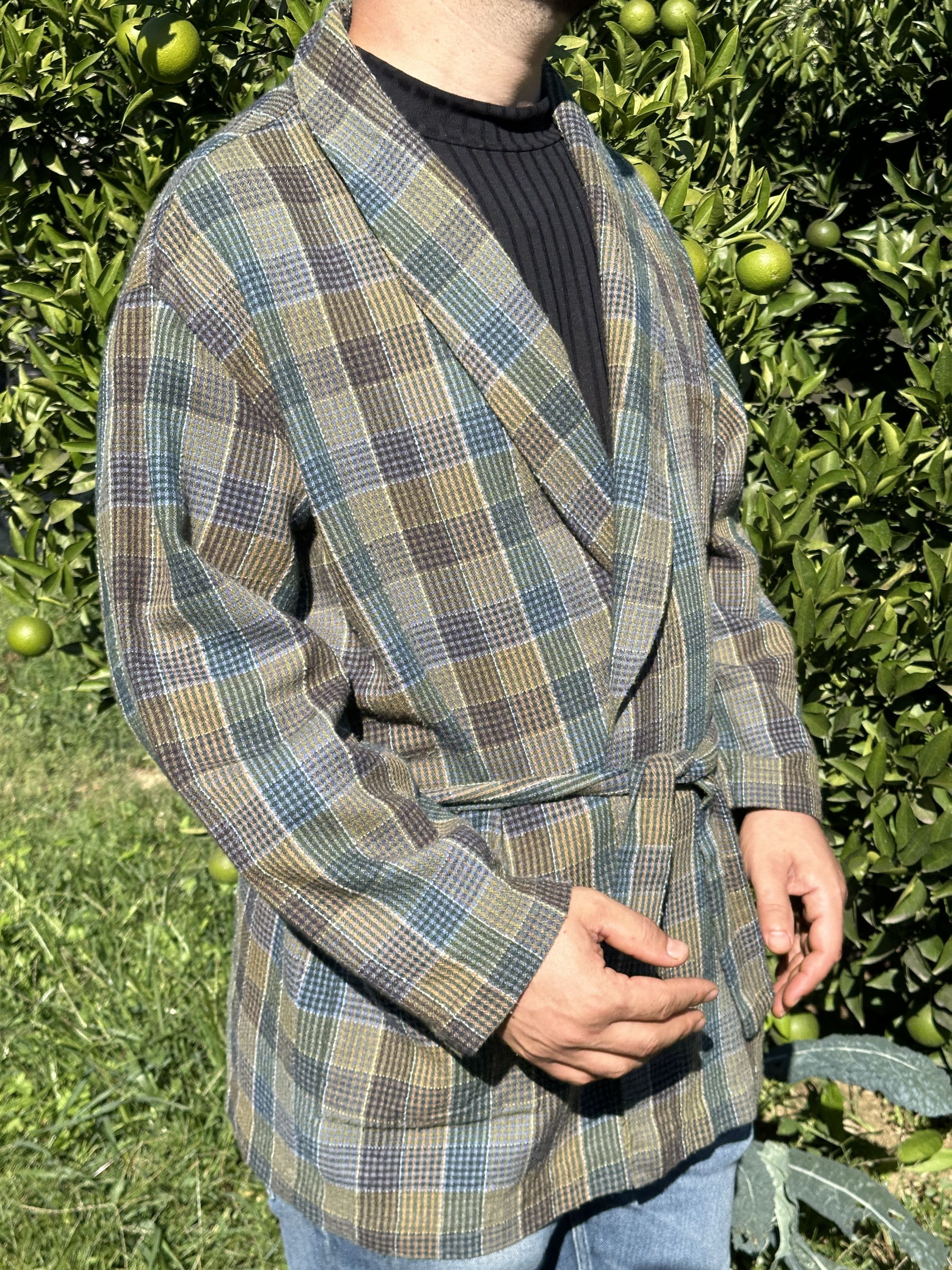 Missoni Bathrobe Missoni 3D Knit Stripe Retro Light Robe Size 52 L Size US L / EU 52-54 / 3 - 16 Thumbnail