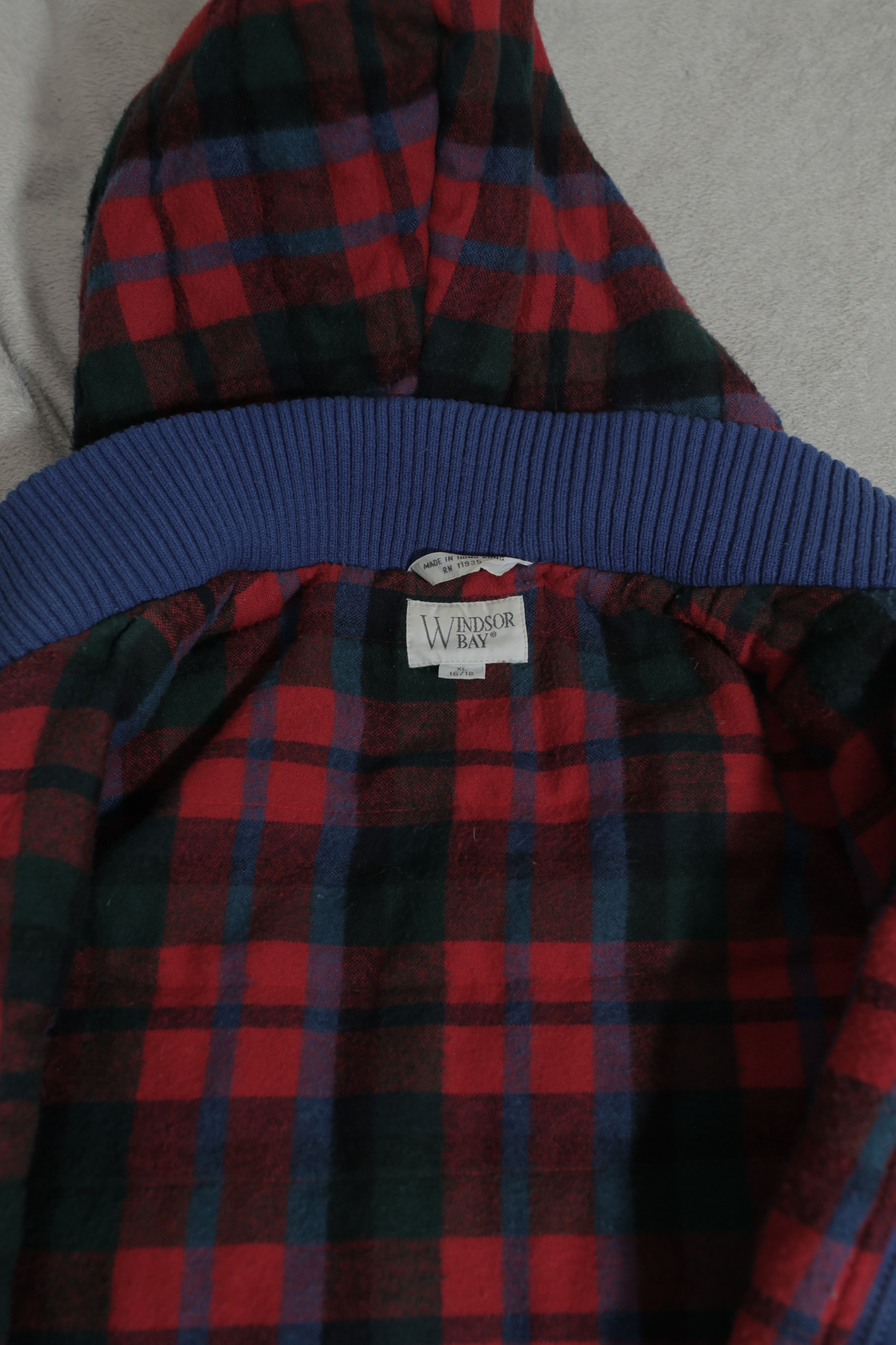 Other Windsor Bay Coat Blue Insulated Plaid Quilted Lining (XL) Size US XL / EU 56 / 4 - 7 Thumbnail