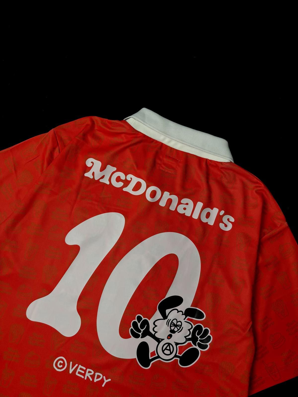 Verdy Deadstock Retro Verdy x McDonald’s Jersey Red Large Size US L / EU 52-54 / 3 - 7 Thumbnail