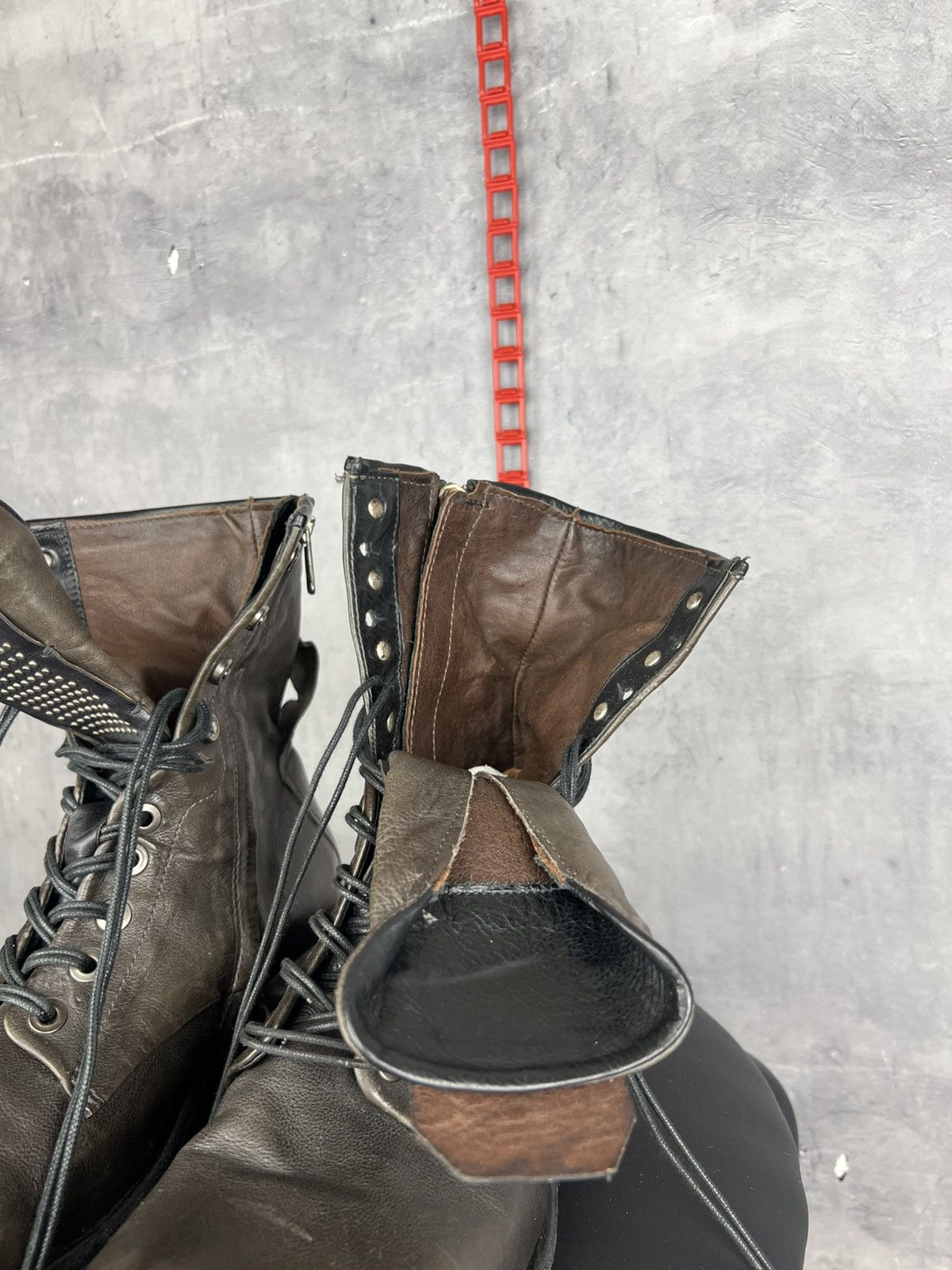 A.S.98 A.S 98 Airstep Brown Leather Boots Size EU41 Size US 11 / IT 41 - 16 Thumbnail
