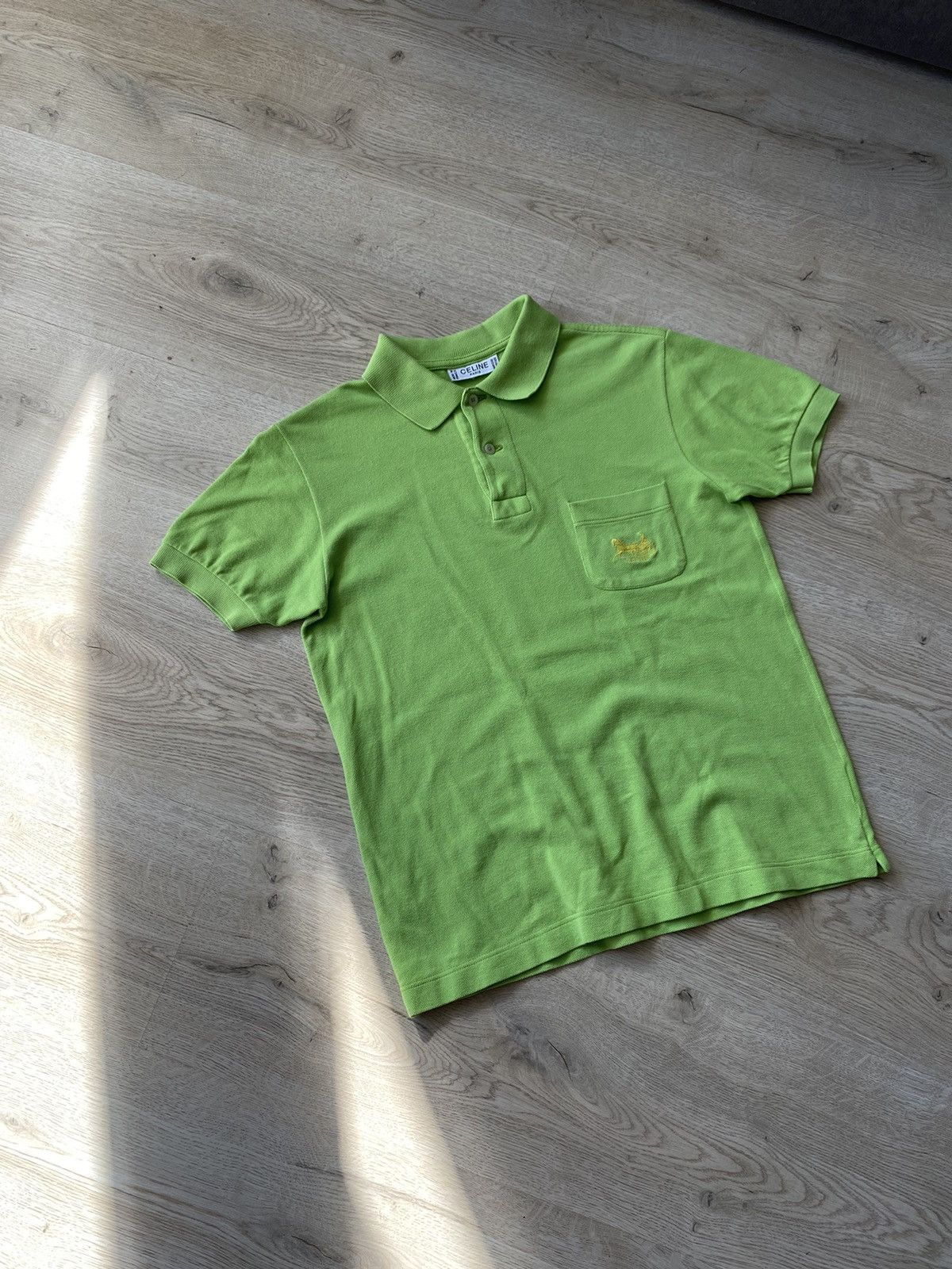 超特価激安の商品をすべて Celine Shirt Polo Vintage Celine Vintage × Brand Japanese × トップス