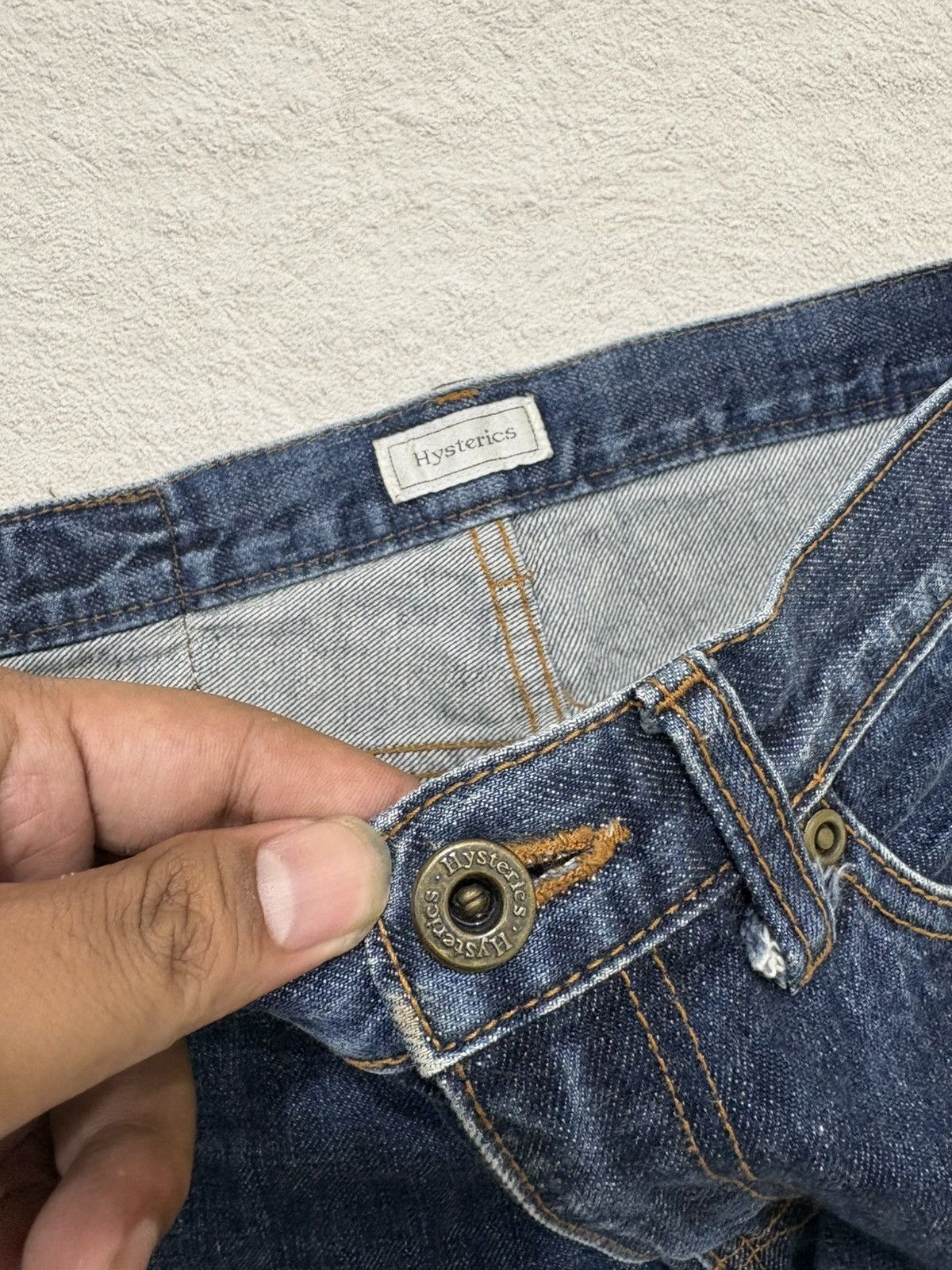 Hysteric Glamour × If Six Was Nine × Le Grande Bleu (L.G.B.) 2000s Hysteric glamour japan indigo denim y2k style Size US 27 - 4 Thumbnail