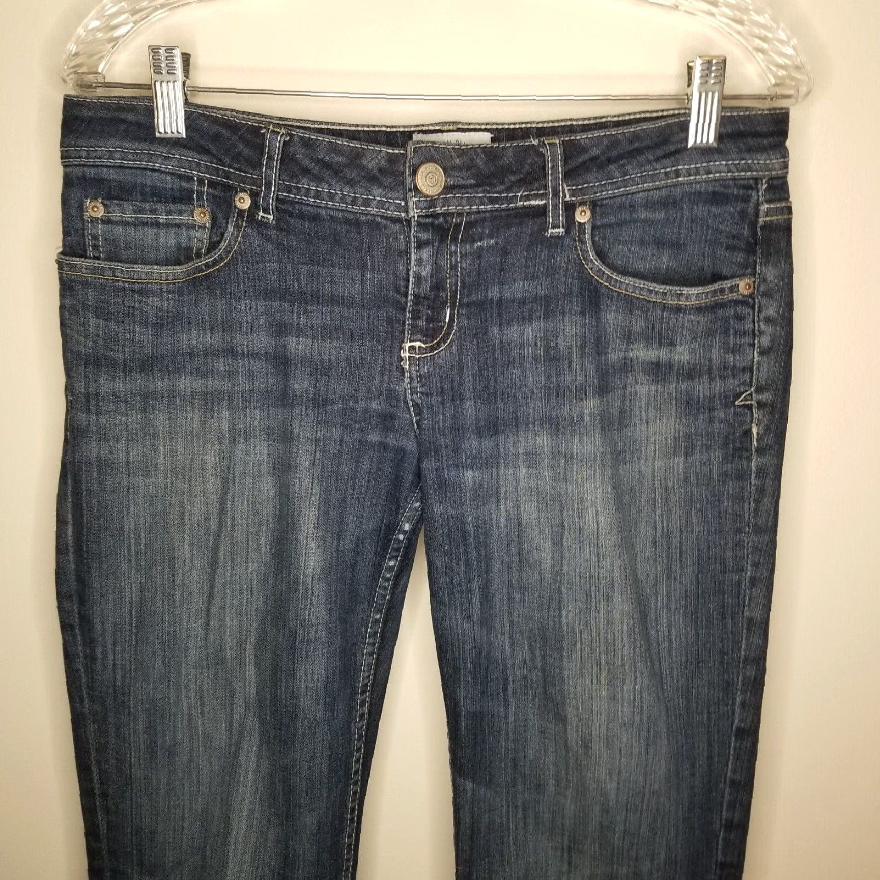 Vintage Aéropostale Jeans Bootcut Chelsea Women Size 7 Regular Blue 30" Inseam Women’s Jeans Size 28" / US 6 / IT 42 - 2 Thumbnail