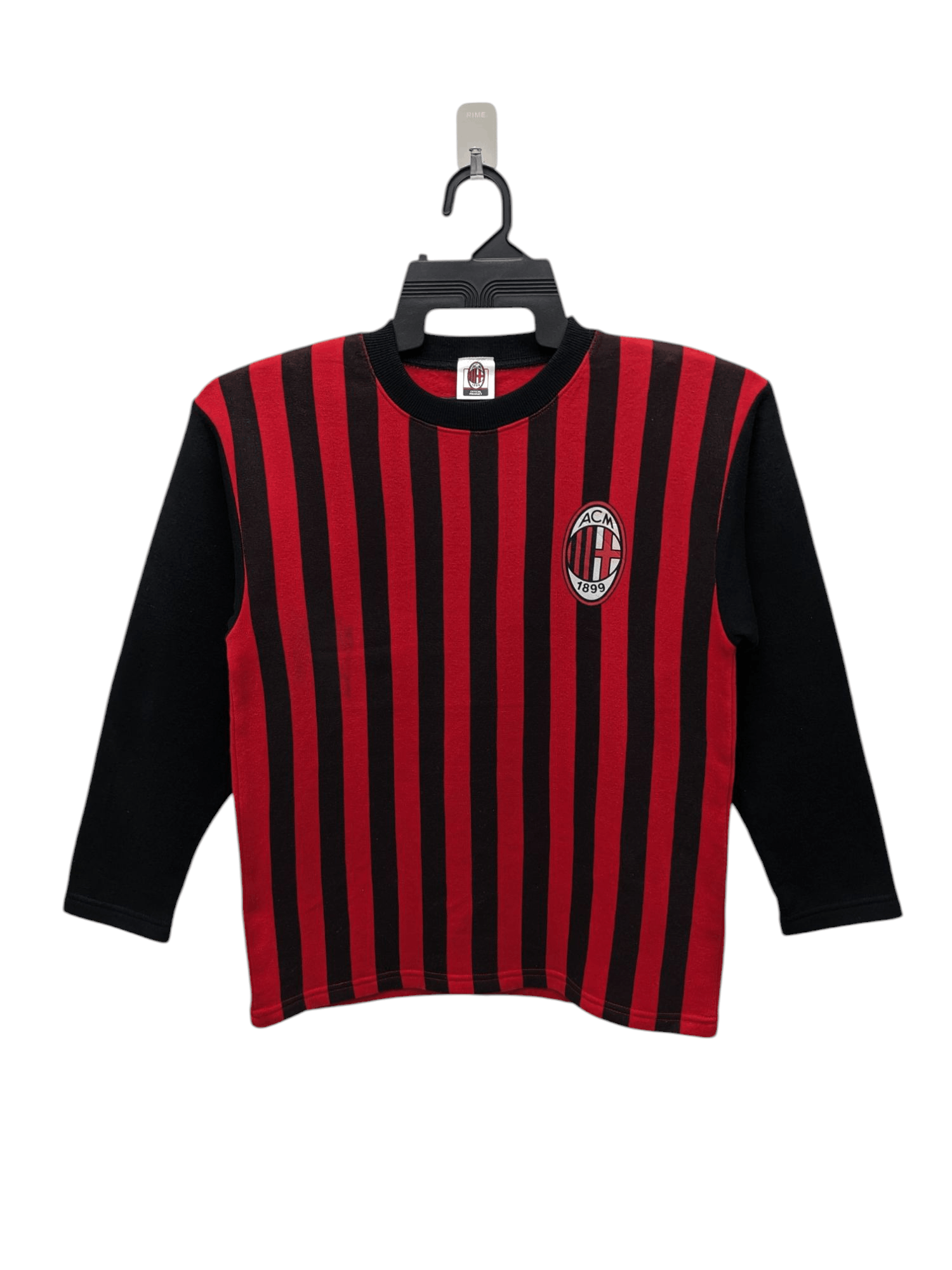 Vintage A.C. Milan Official Striped by Caitac Family, Inc.Sweatshirt Size US S / EU 44-46 / 1 - 1 Thumbnail