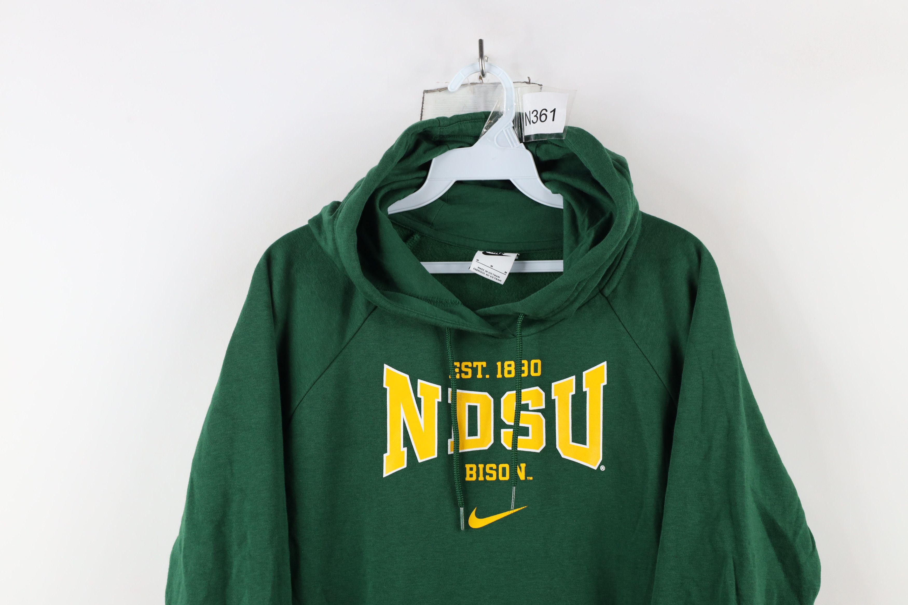 Nike × Vintage Vintage Nike Scott Center Swoosh North Dakota State Hoodie Size M / US 6-8 / IT 42-44 - 2 Thumbnail