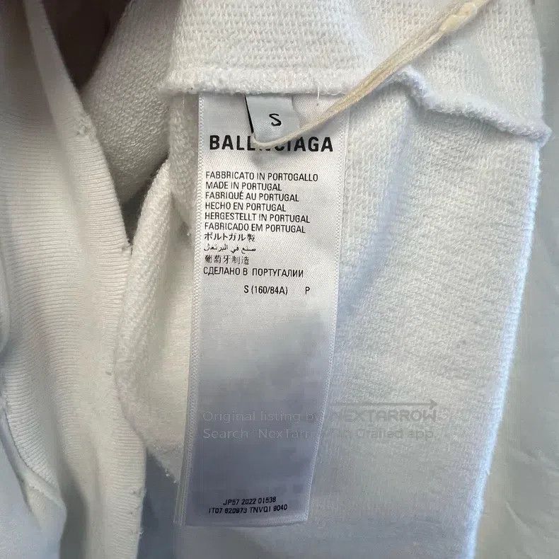 Balenciaga Balenciaga Splatter double B hoodie Size US S / EU 44-46 / 1 - 5 Thumbnail
